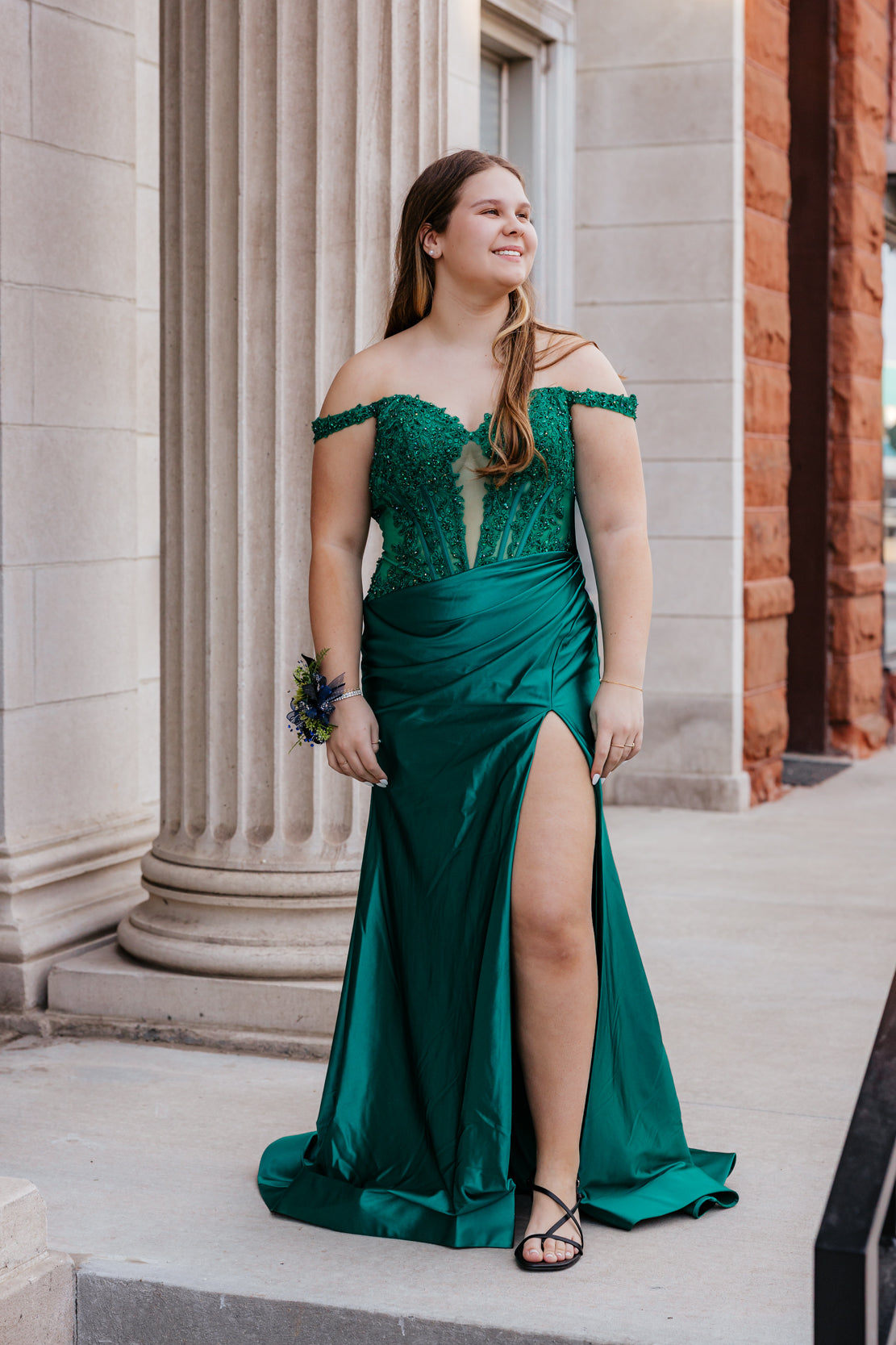 Prom Dress 56702 | Emerald