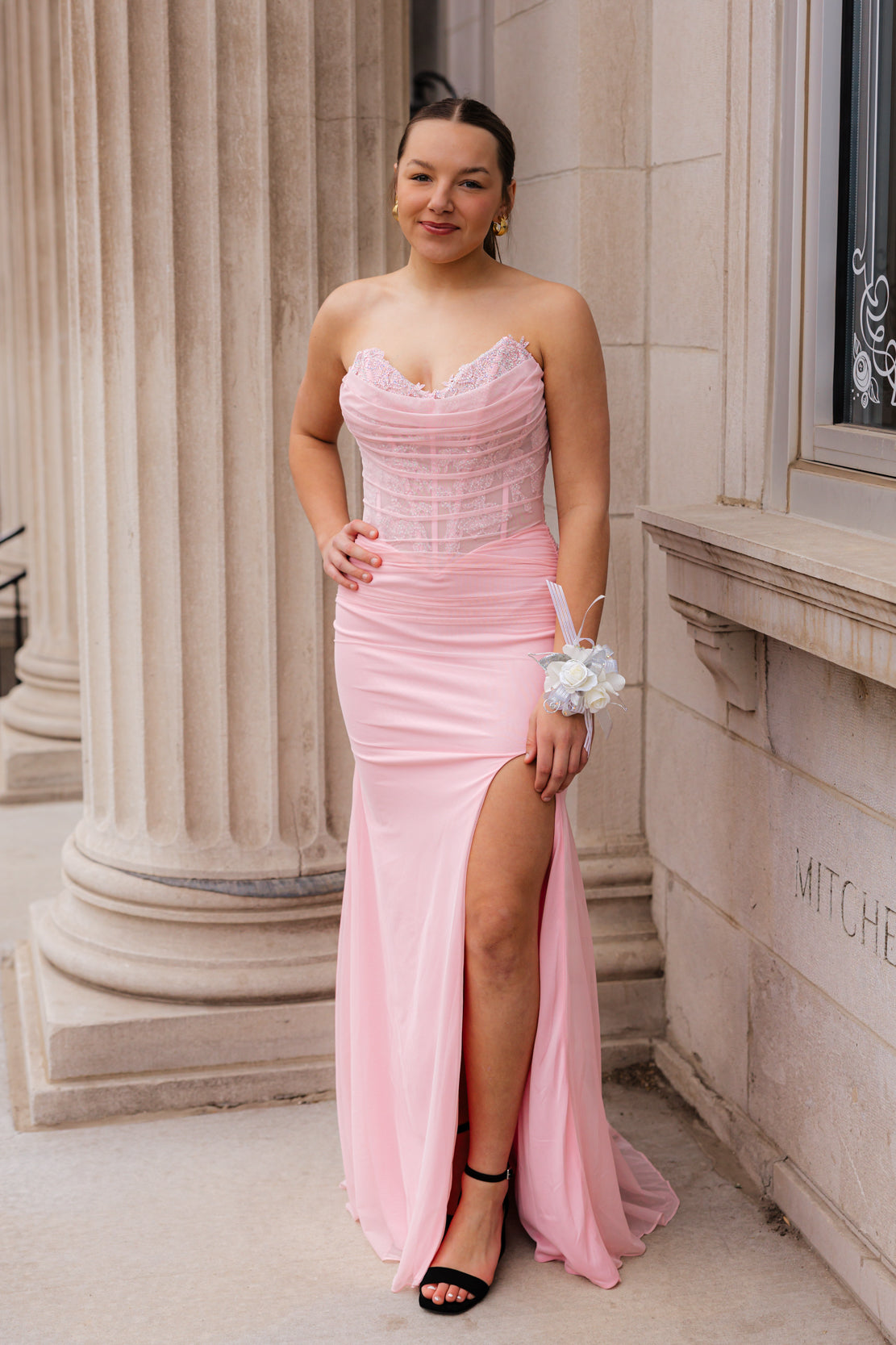 Prom Dress 33465 | Baby Pink