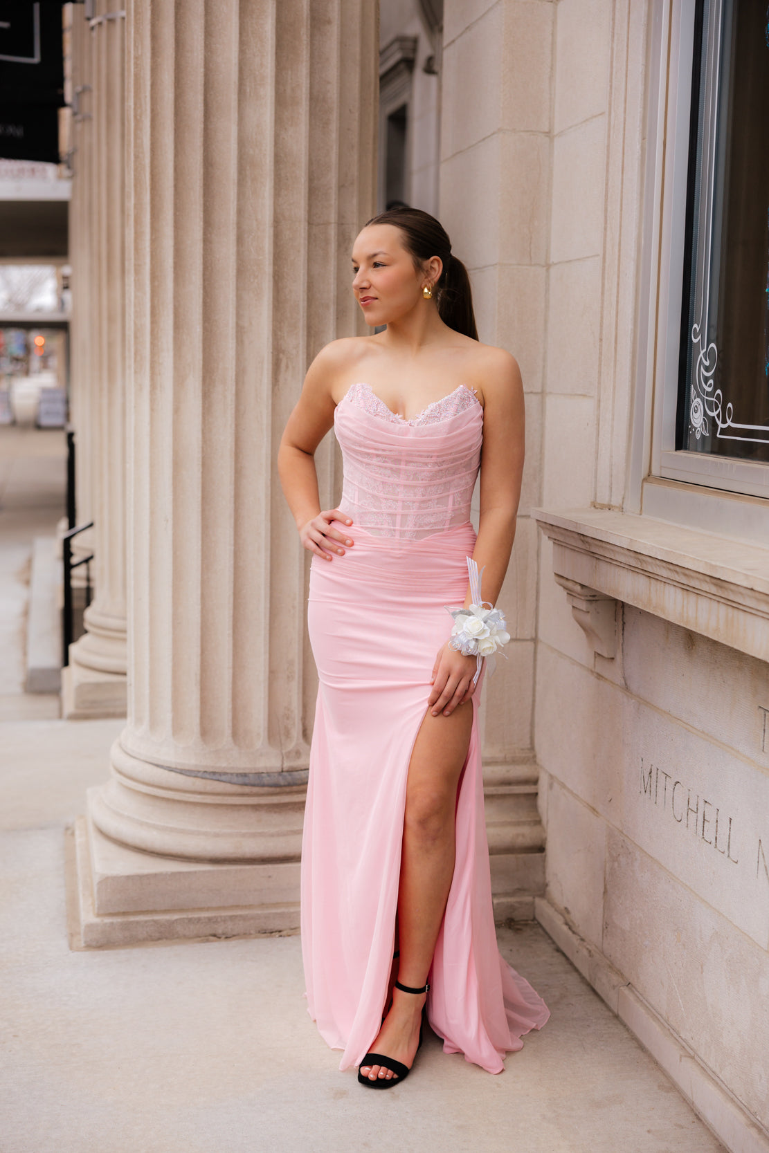 Prom Dress 33465 | Baby Pink