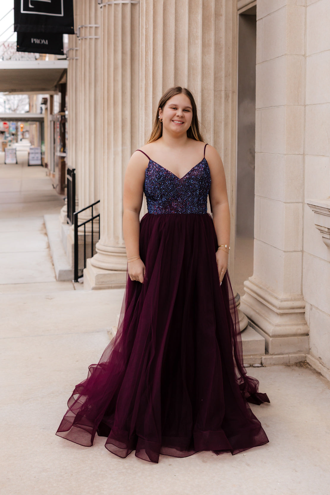 Prom Dress 32668 | Dark Berry