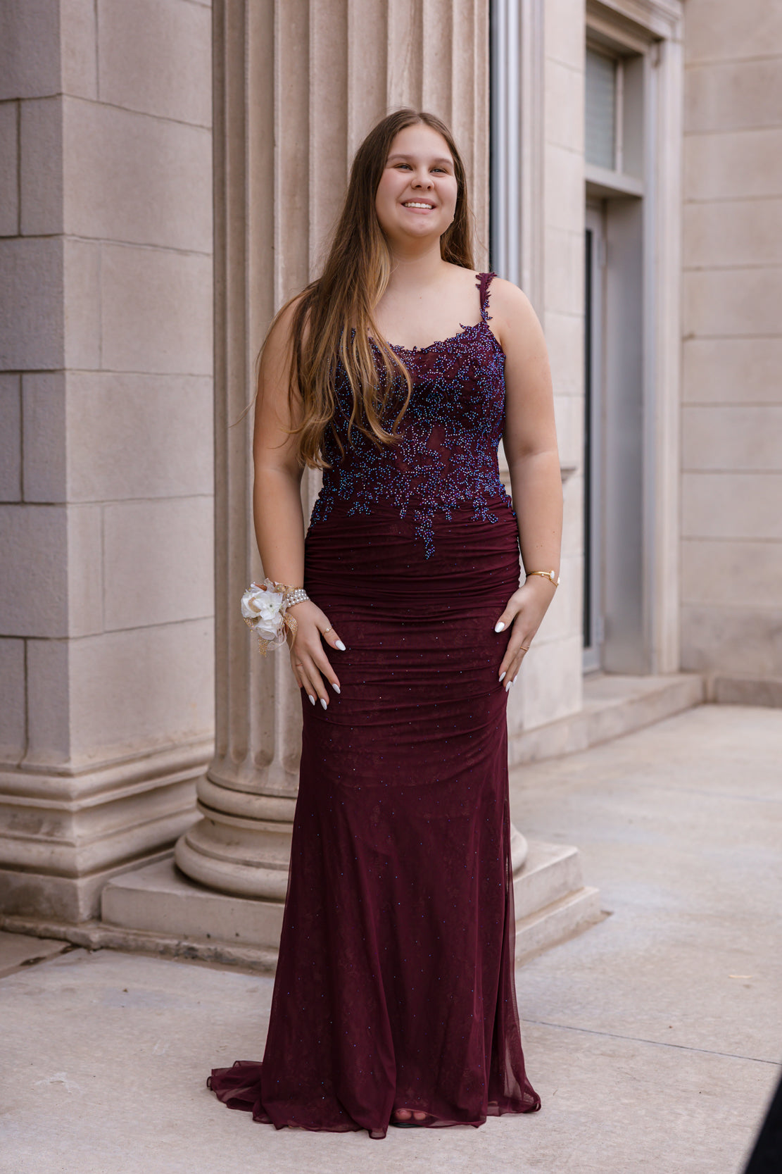 Prom Dress 33721 | Dark Berry