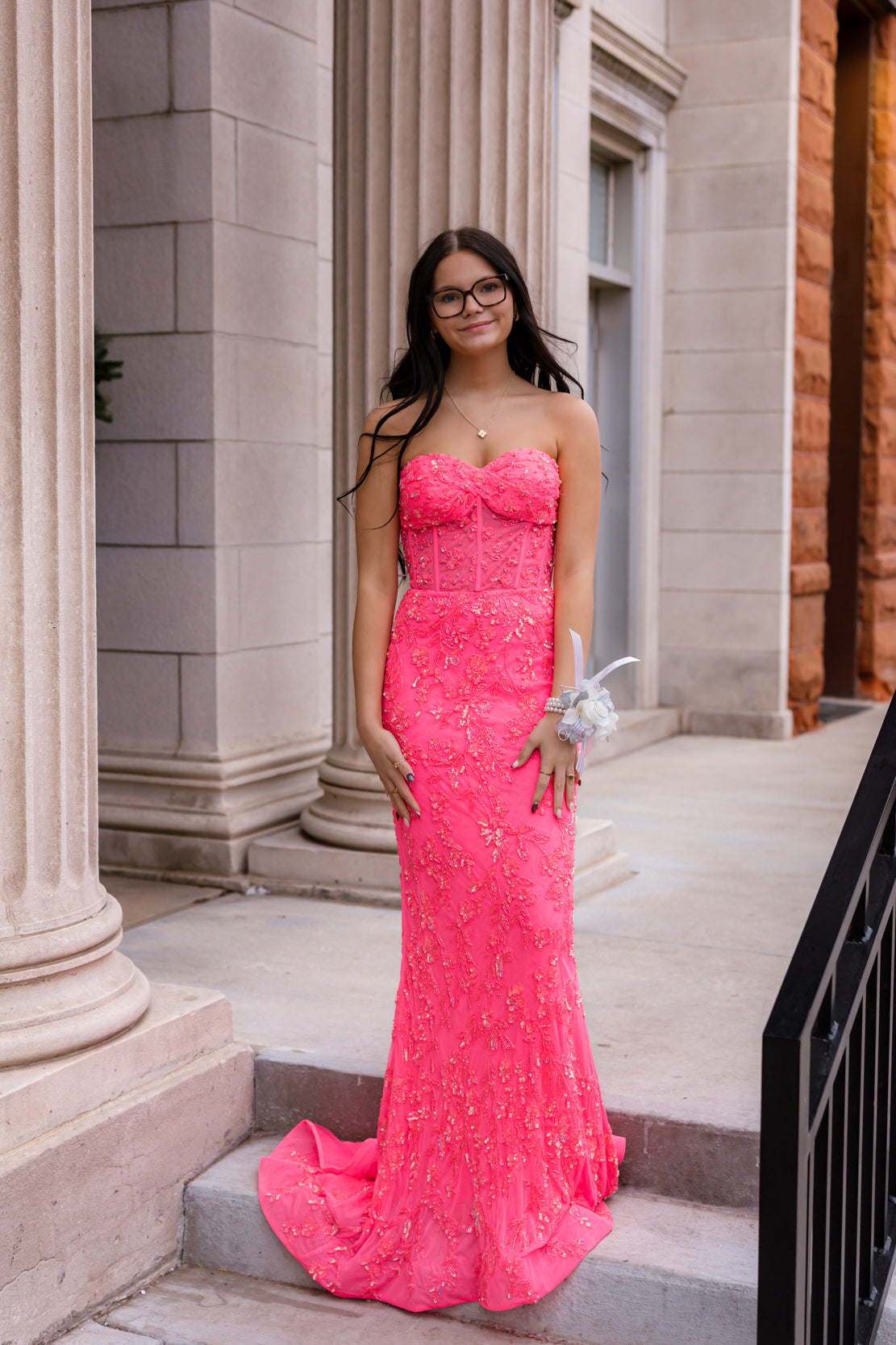 Prom Dress 88236 | Hot Pink/Electric Pink