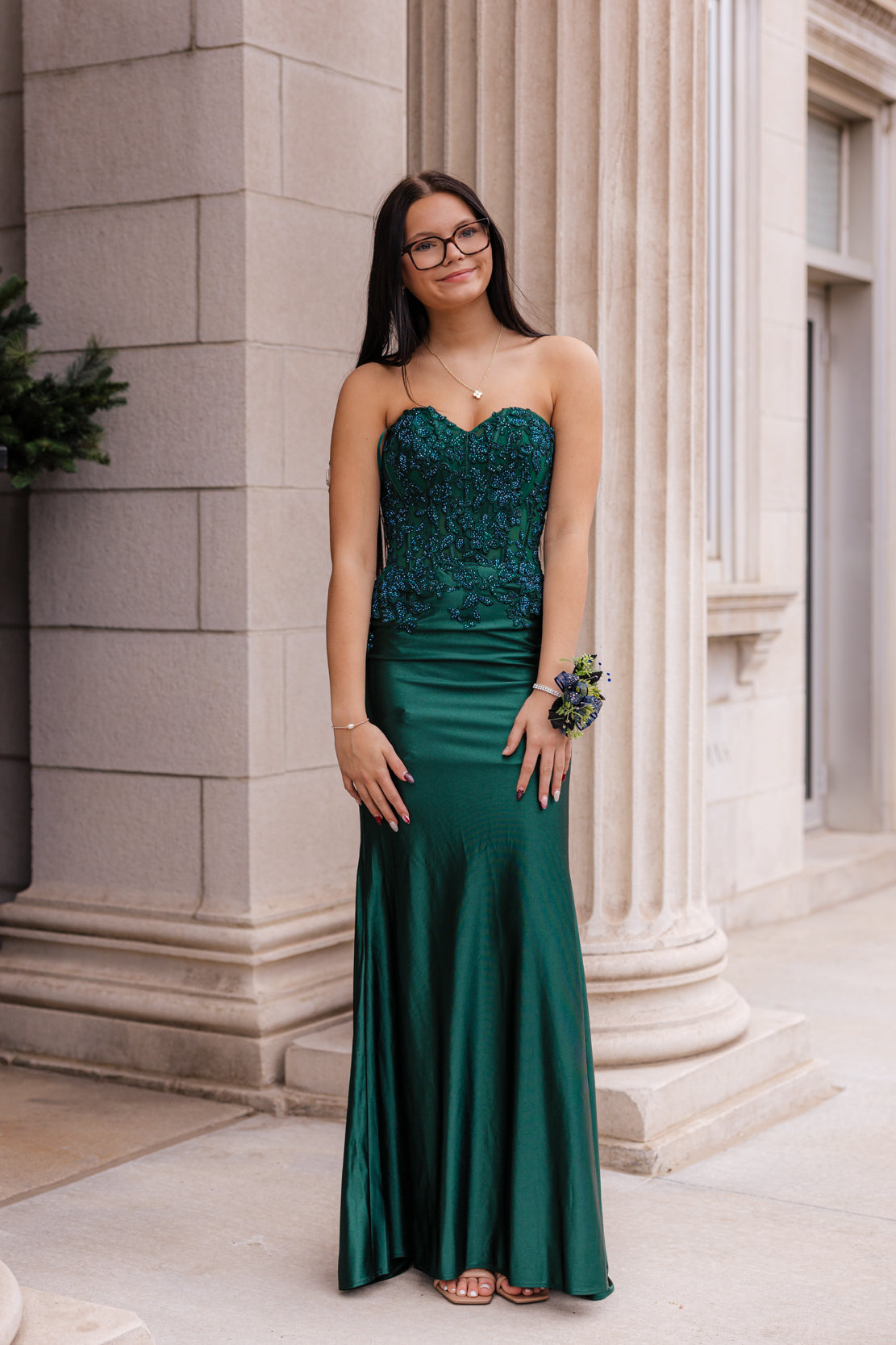 Prom Dress 32582 | Emerald