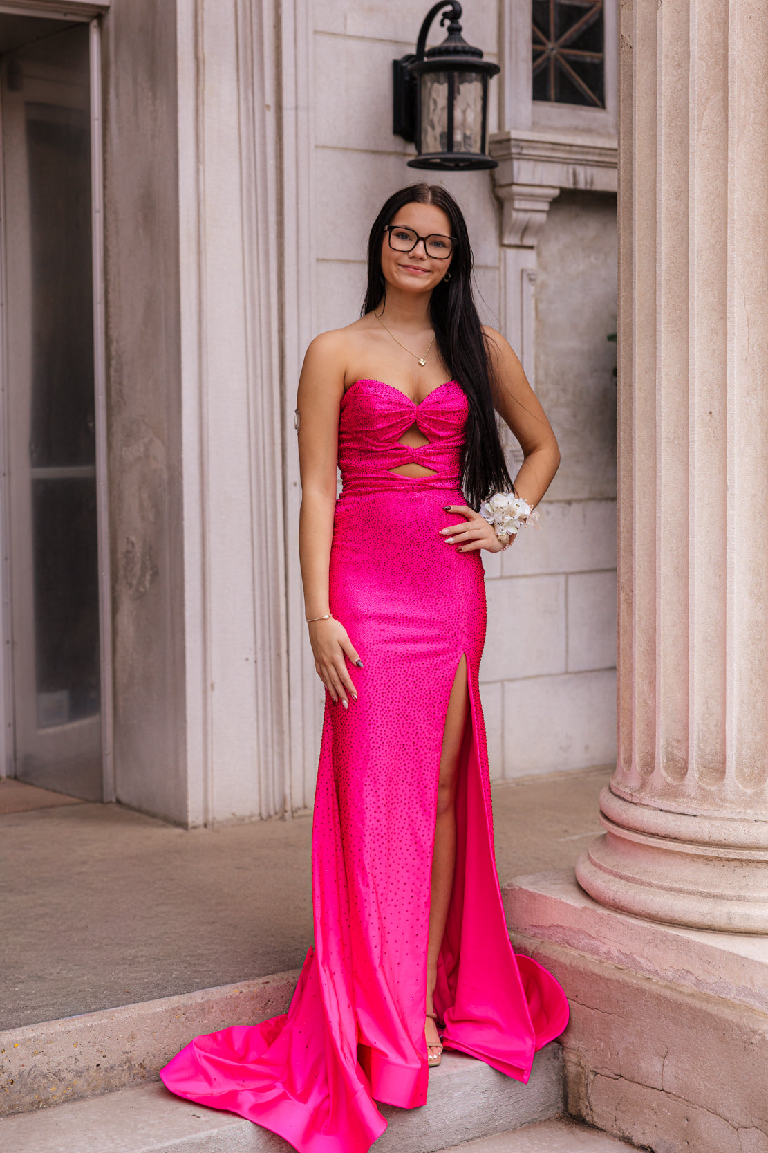 Prom Dress 89096 | Bright Fuchsia