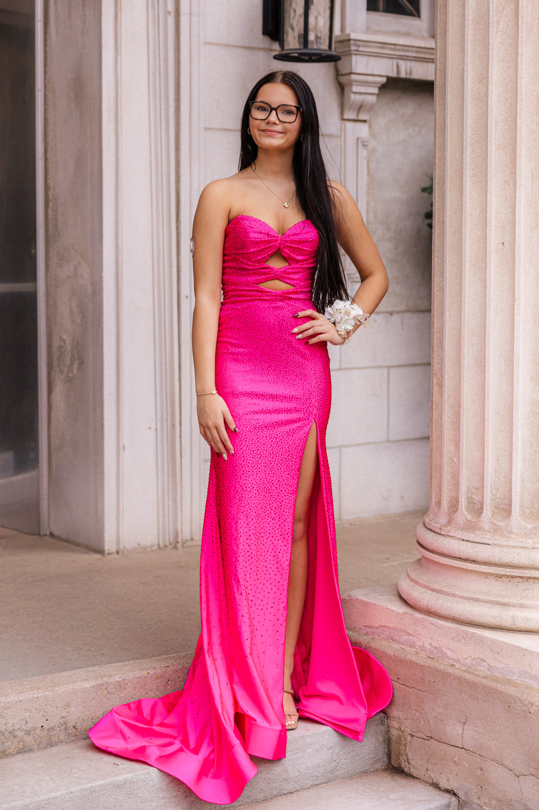 Prom Dress 89096 | Bright Fuchsia