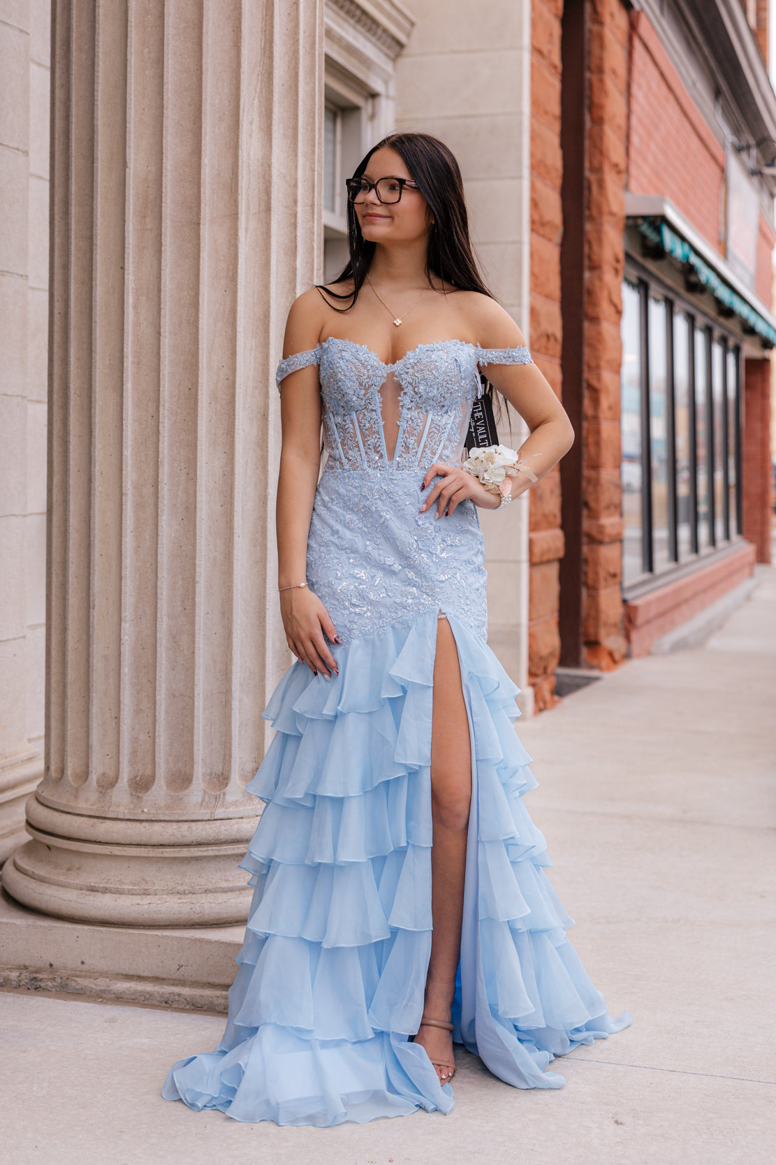 Prom Dress 57165 | Light Blue