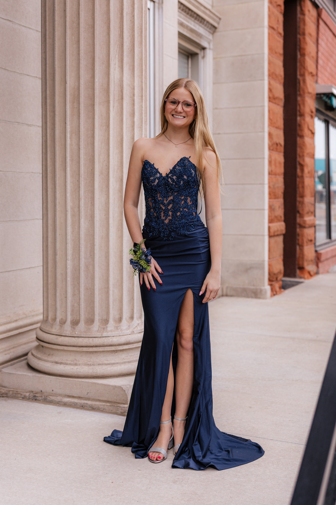Prom Dress 33526 | Navy
