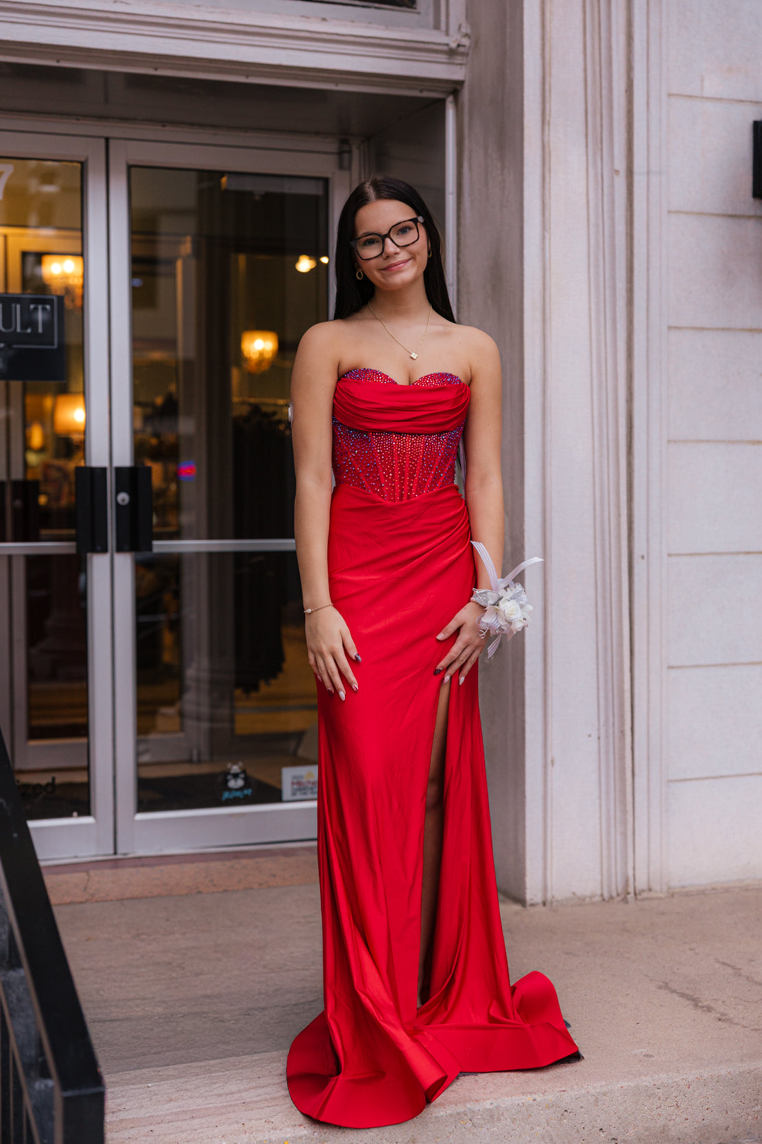 Prom Dress 89508 | Red