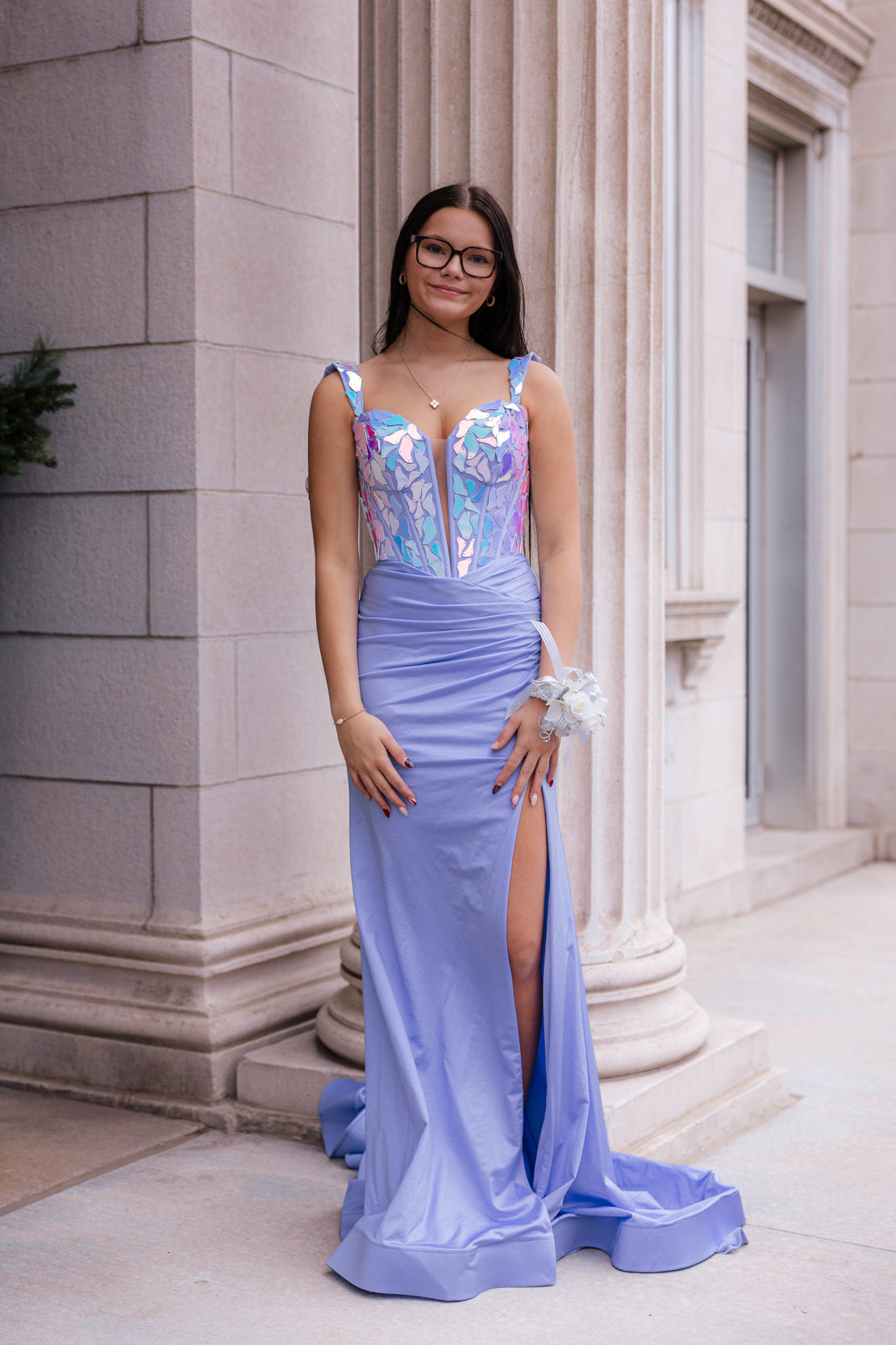 Prom Dress 88355 | Periwinkle