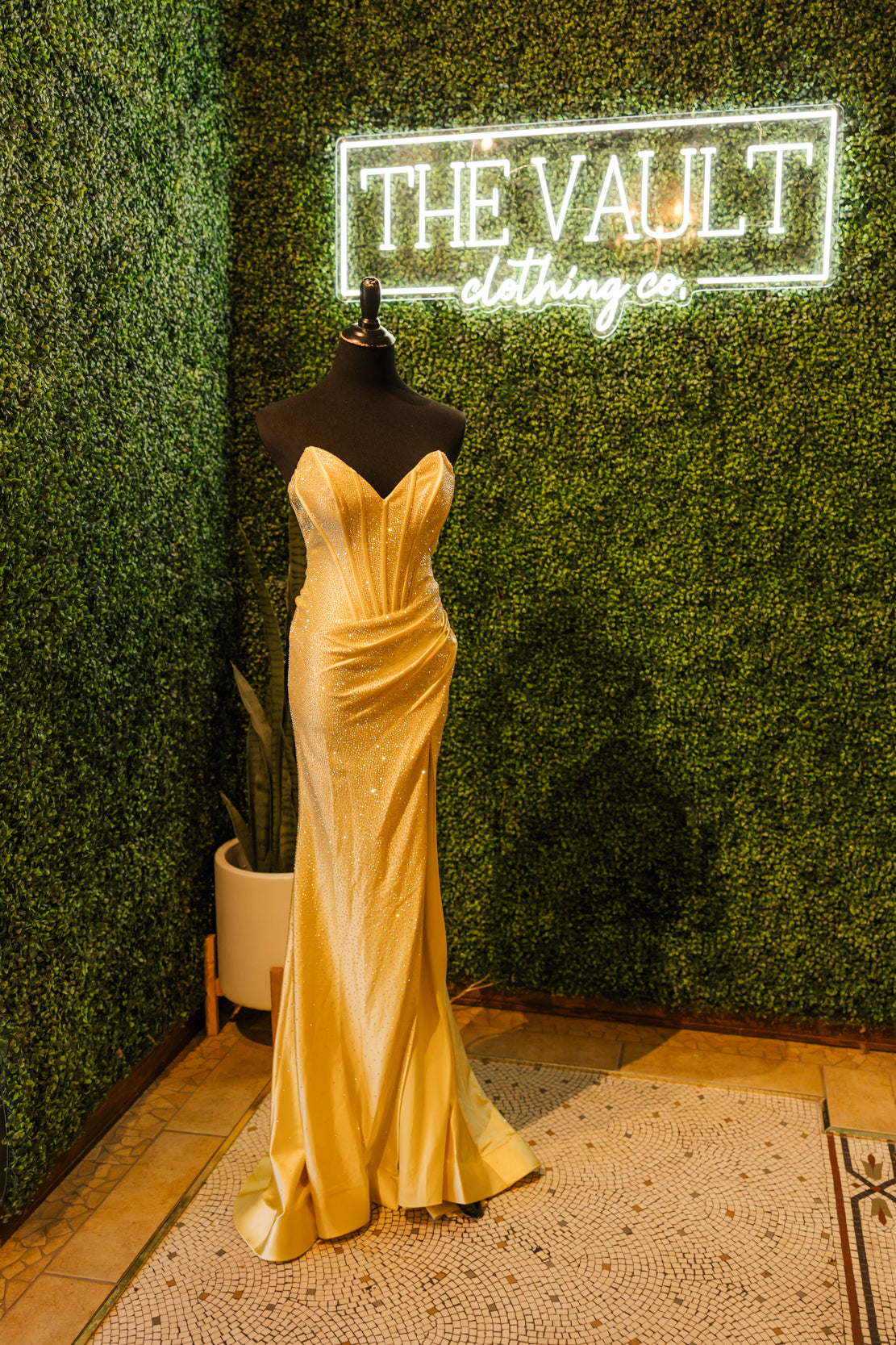 Prom Dress 61505 | Yellow