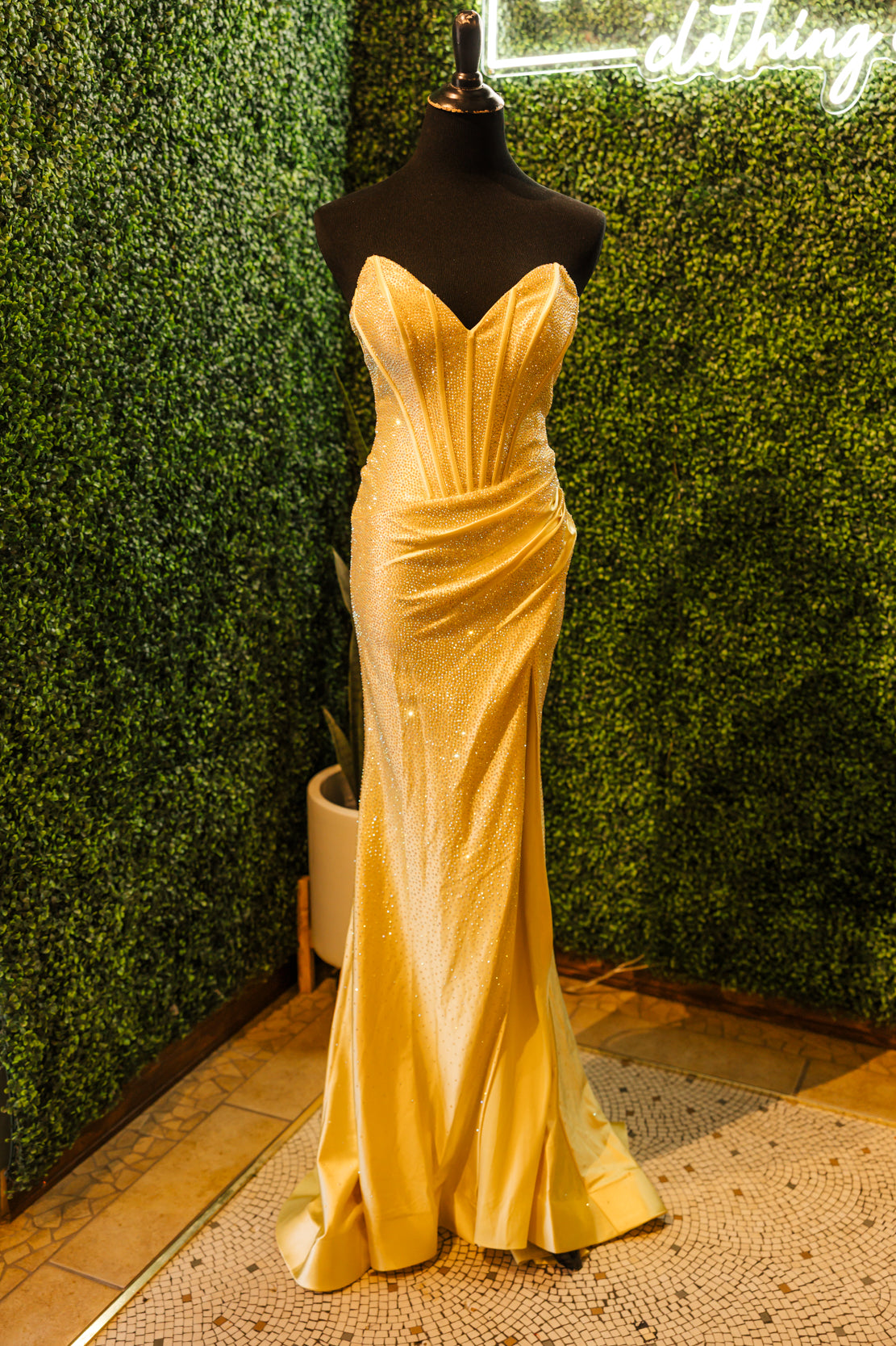 Prom Dress 61505 | Yellow