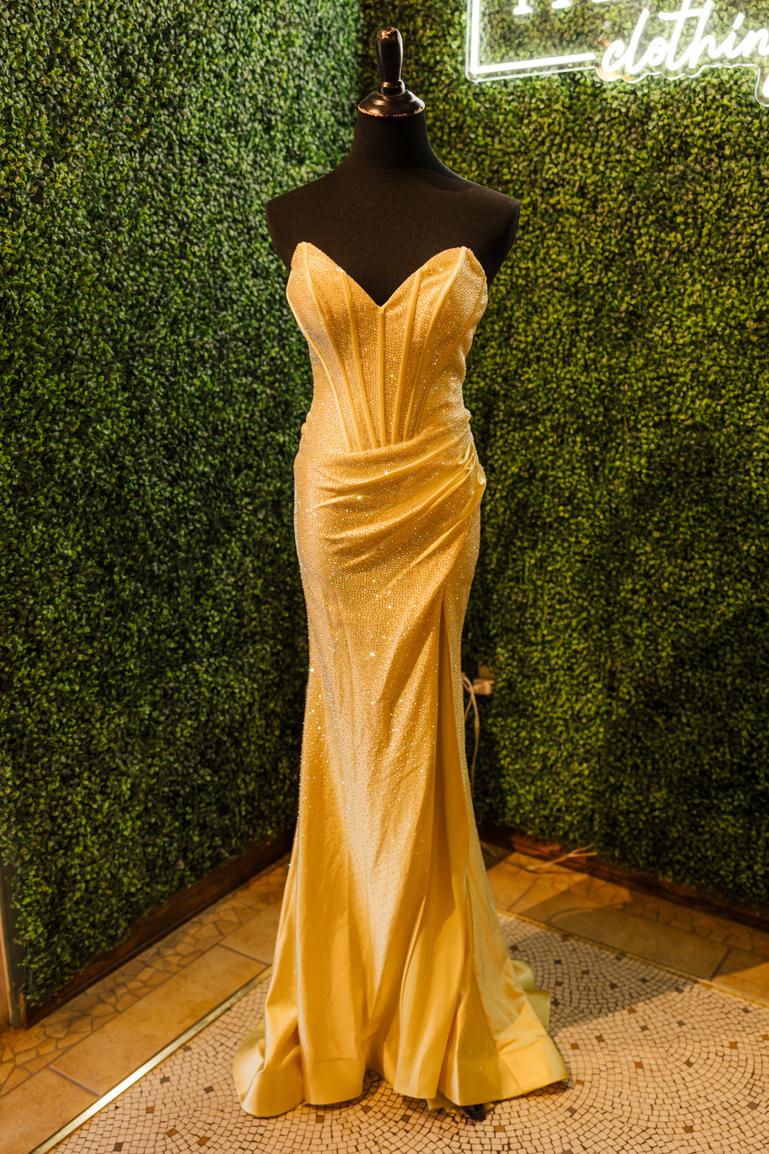 Prom Dress 61505 | Yellow