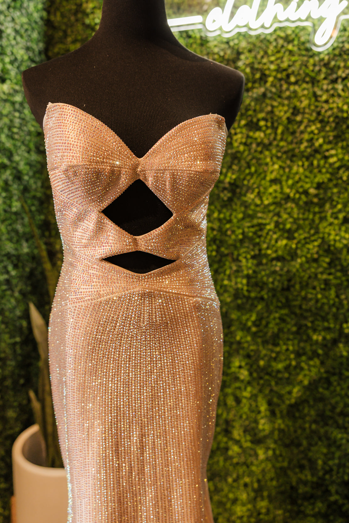 Prom Dress 57447 | Light Champagne