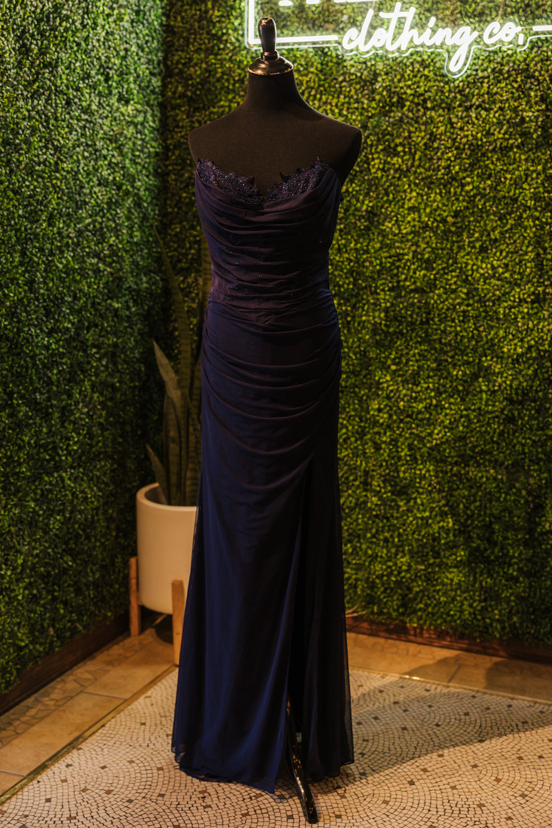 Prom Dress 33465 | Marine Blue