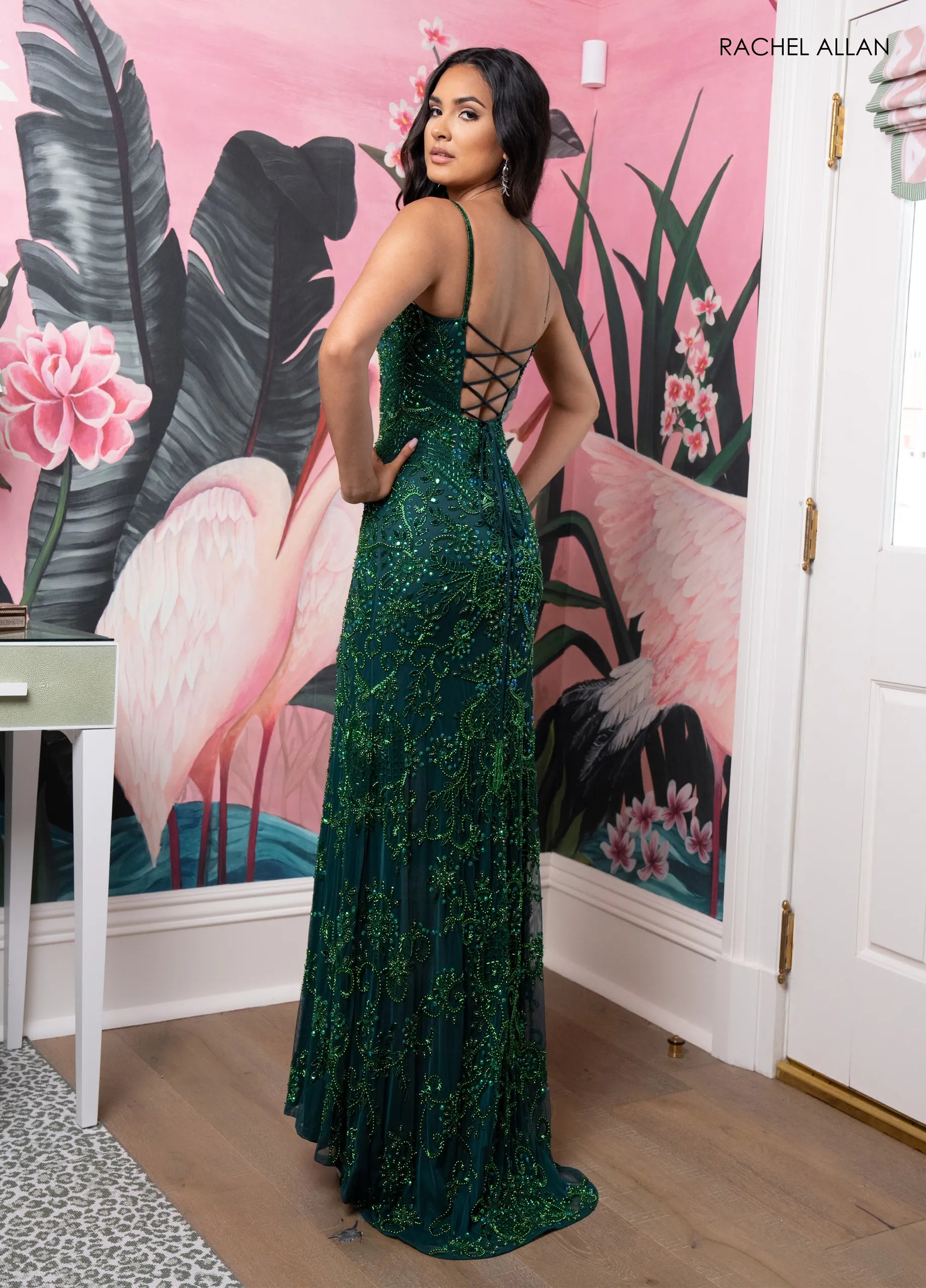 Prom Dress 70999 | Hunter Emerald