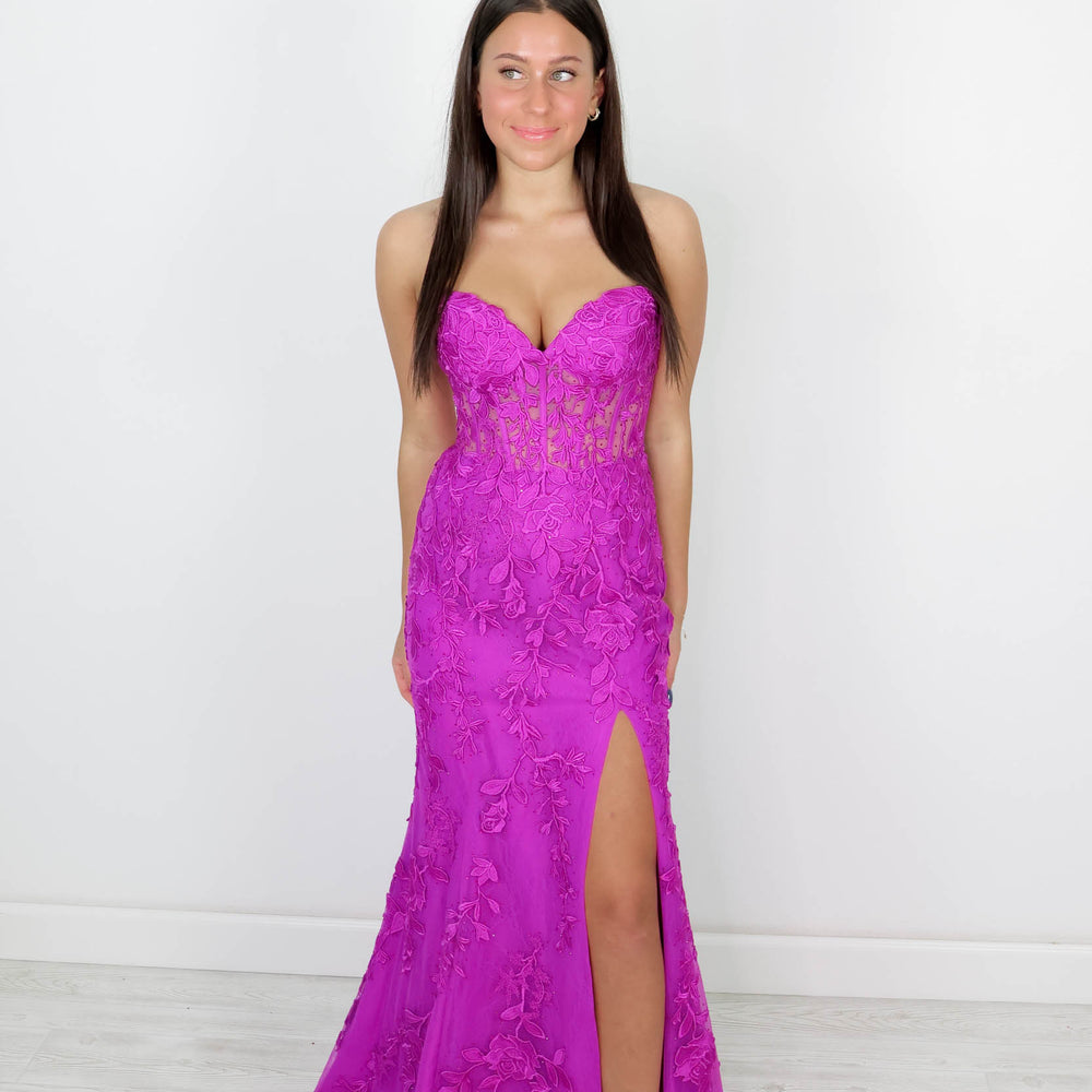 Prom Dress 55467 | Magenta