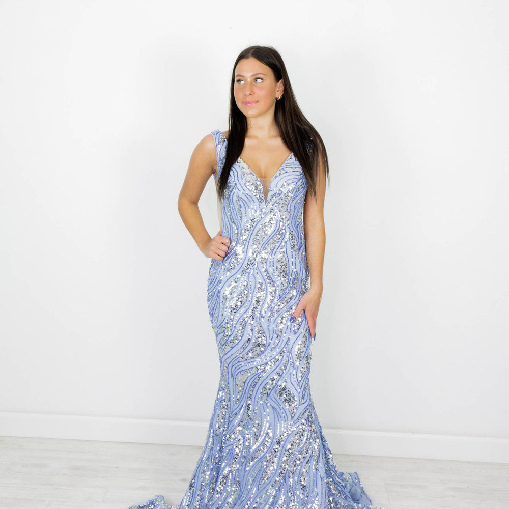 Prom Dress 39201 | Light Blue