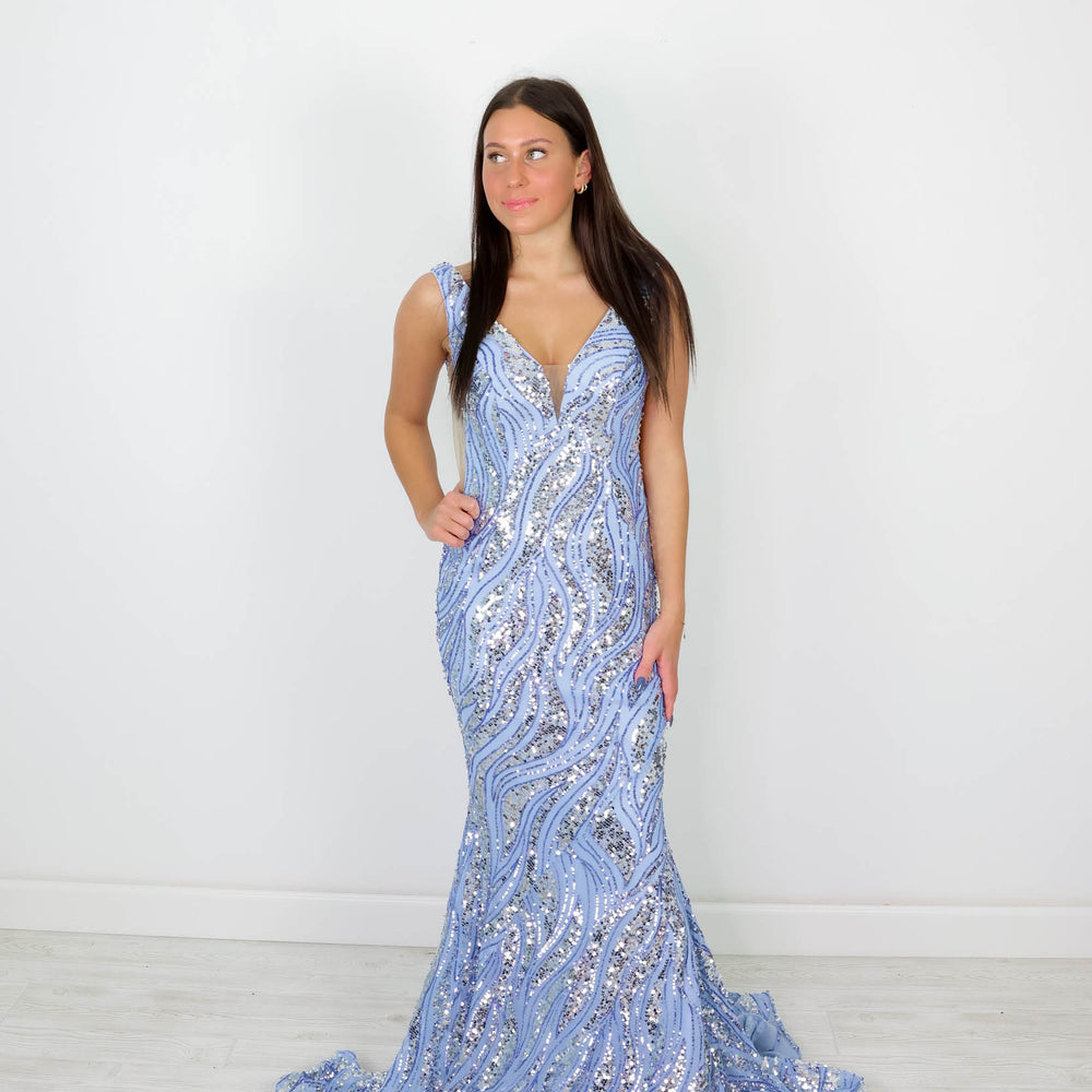 Prom Dress 39201 | Light Blue