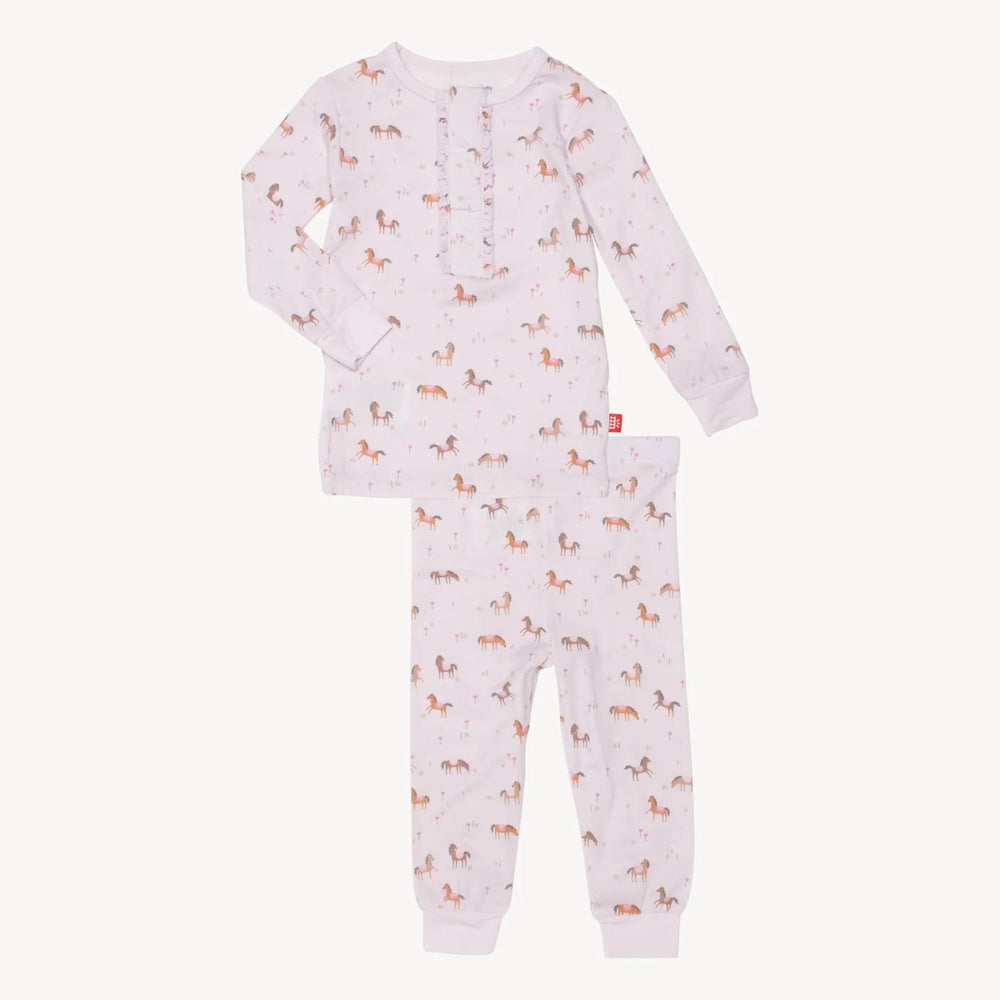 Magnetic Me LS Pajama | Purple Rein