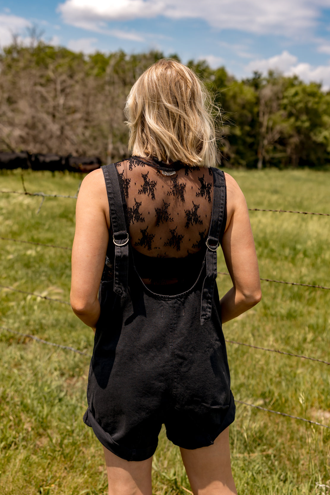 Nice Try Solid Muscle Tank | Black