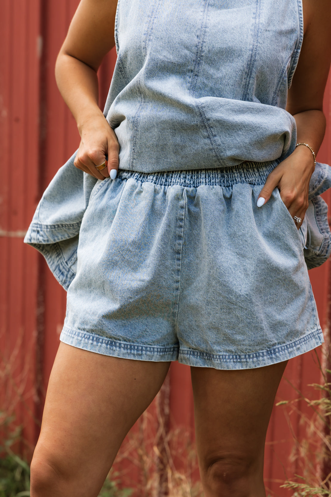 Cassius Denim Set | Bleachout