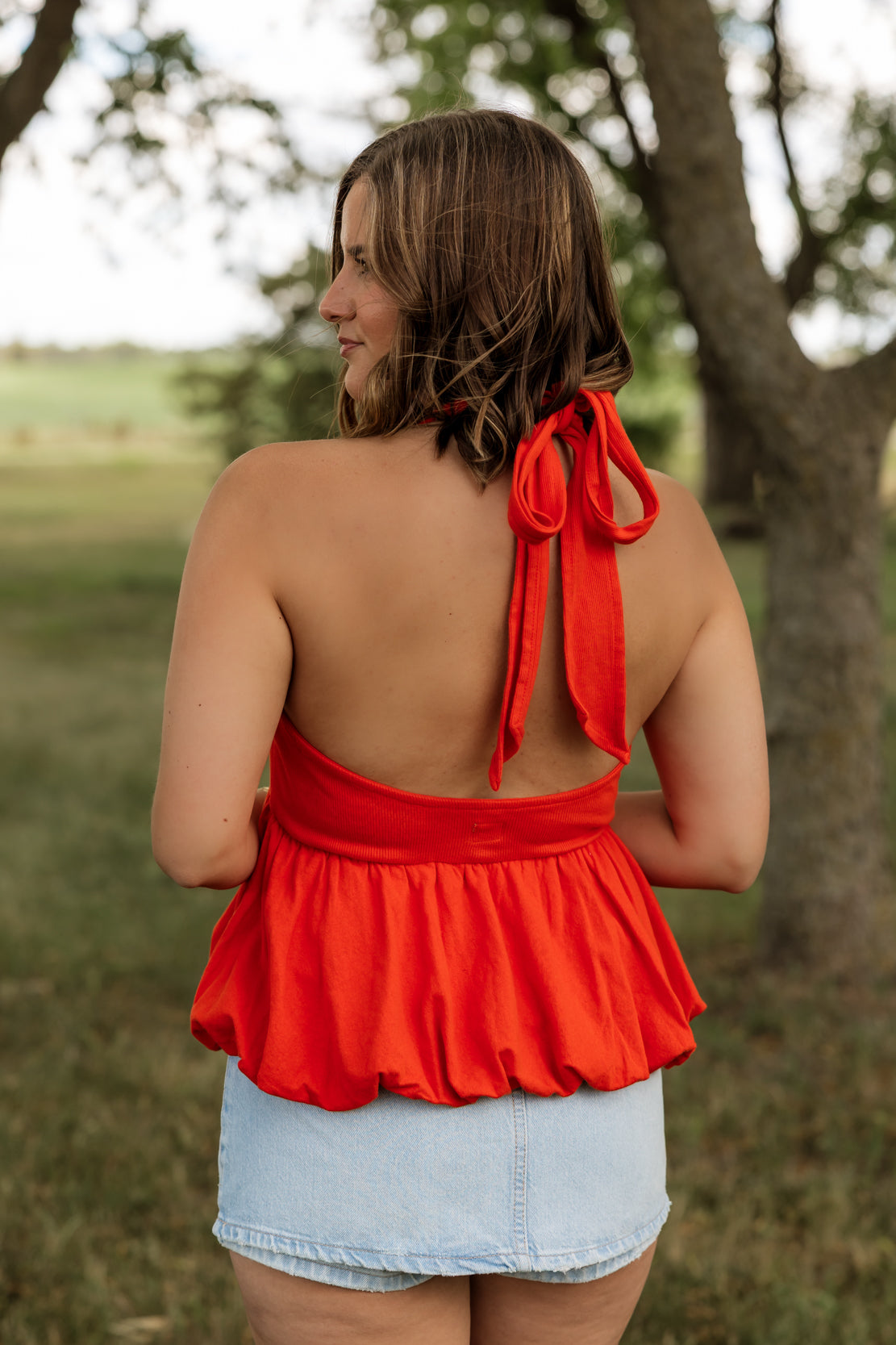 Paige Top | Tangerine Tango
