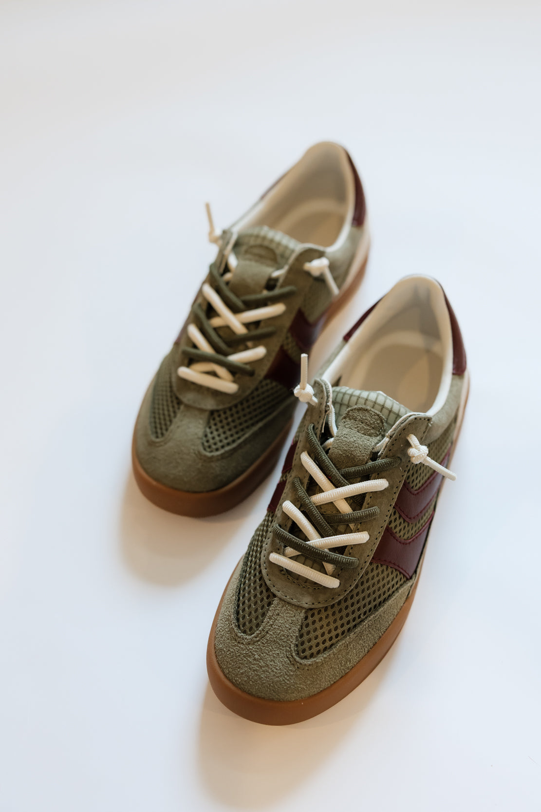 Steve Madden Verdict Sneaker | Olive/Burg