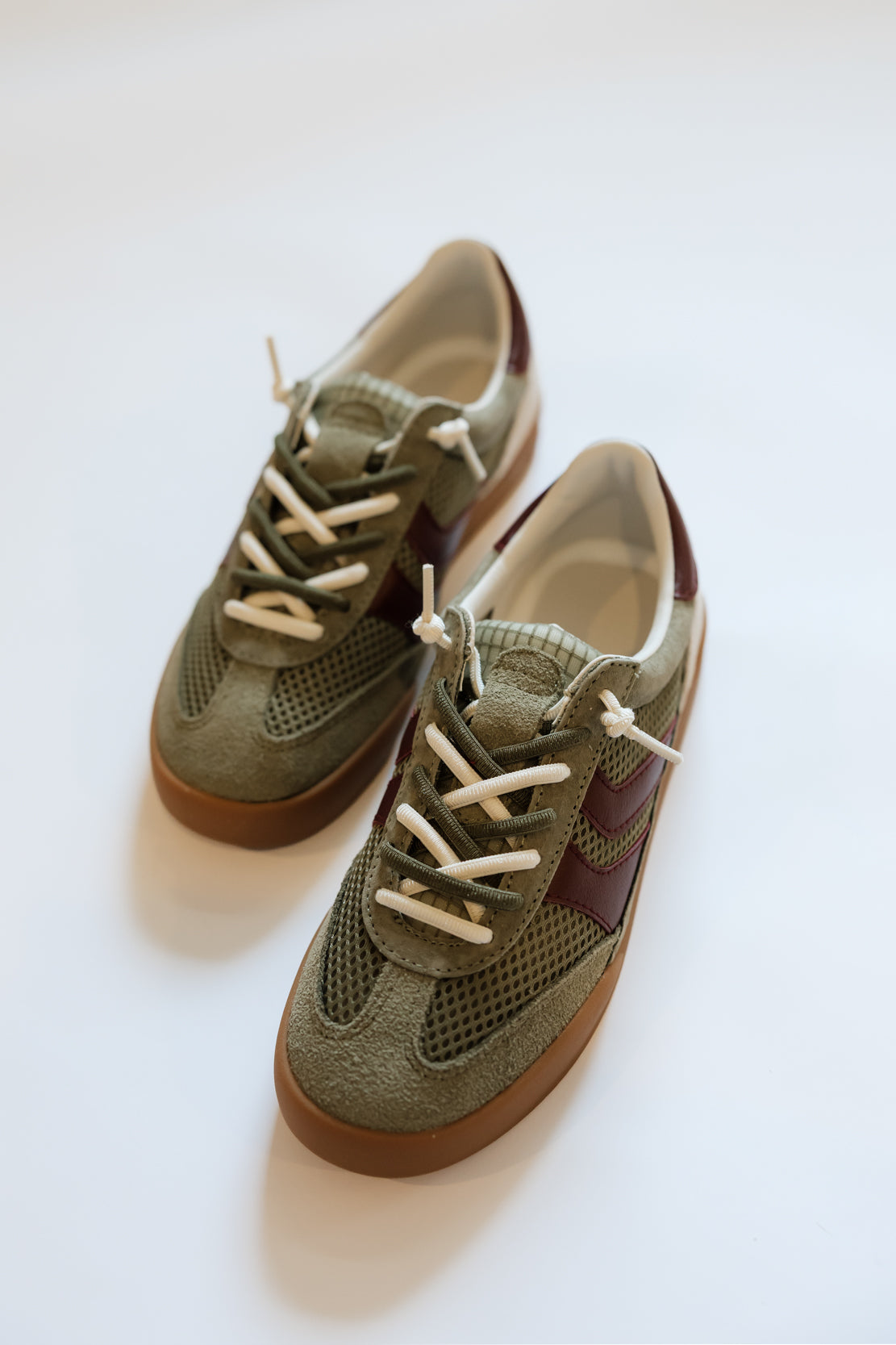 Steve Madden Verdict Sneaker | Olive/Burg