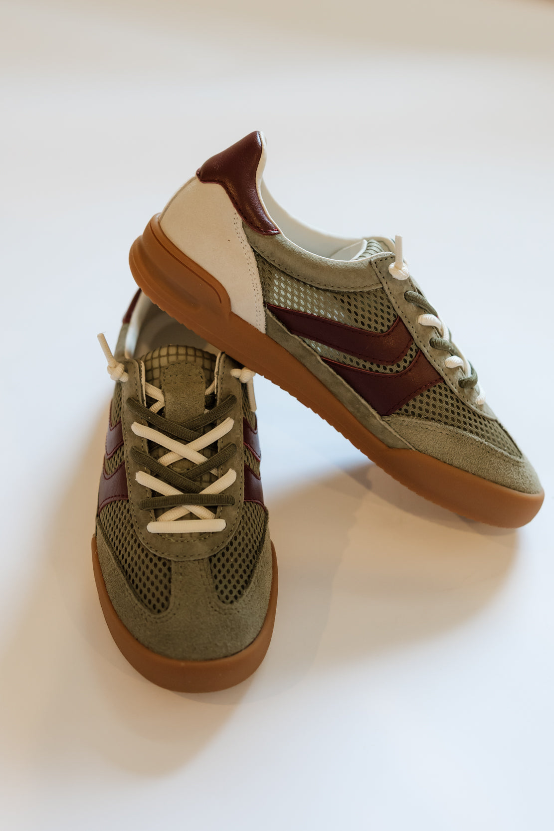 Steve Madden Verdict Sneaker | Olive/Burg