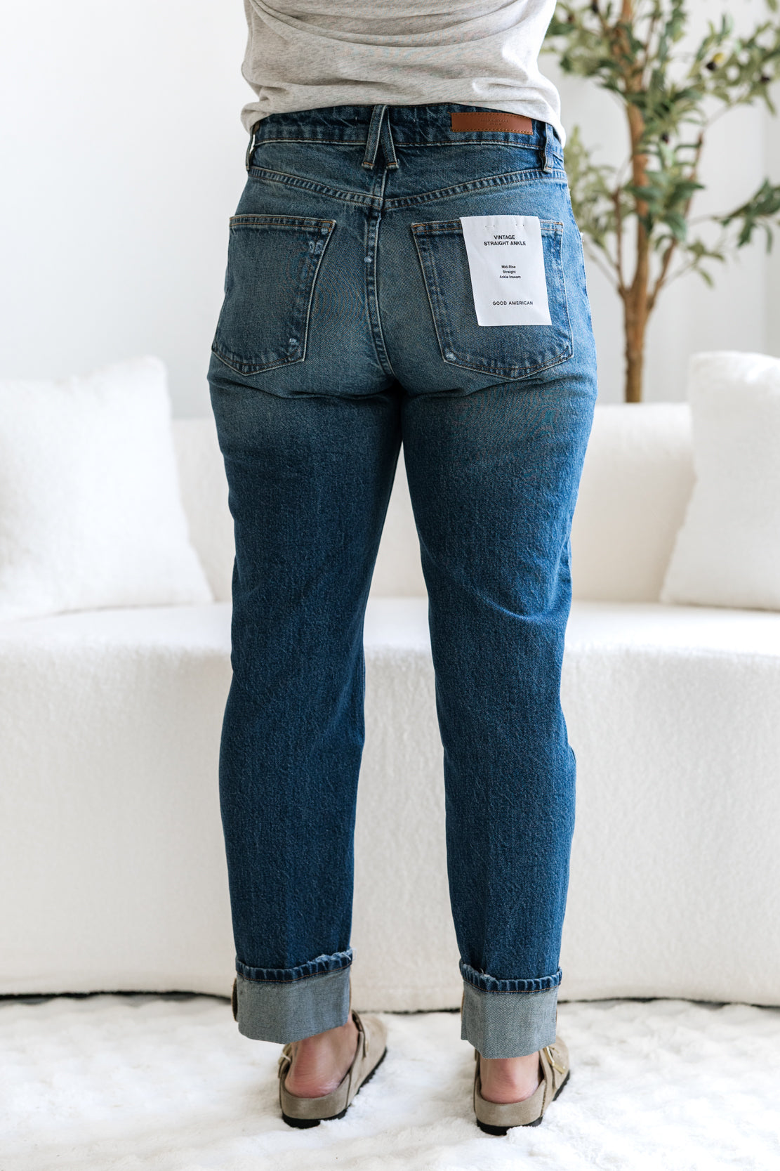 Vintage Straight Ankle | Indigo
