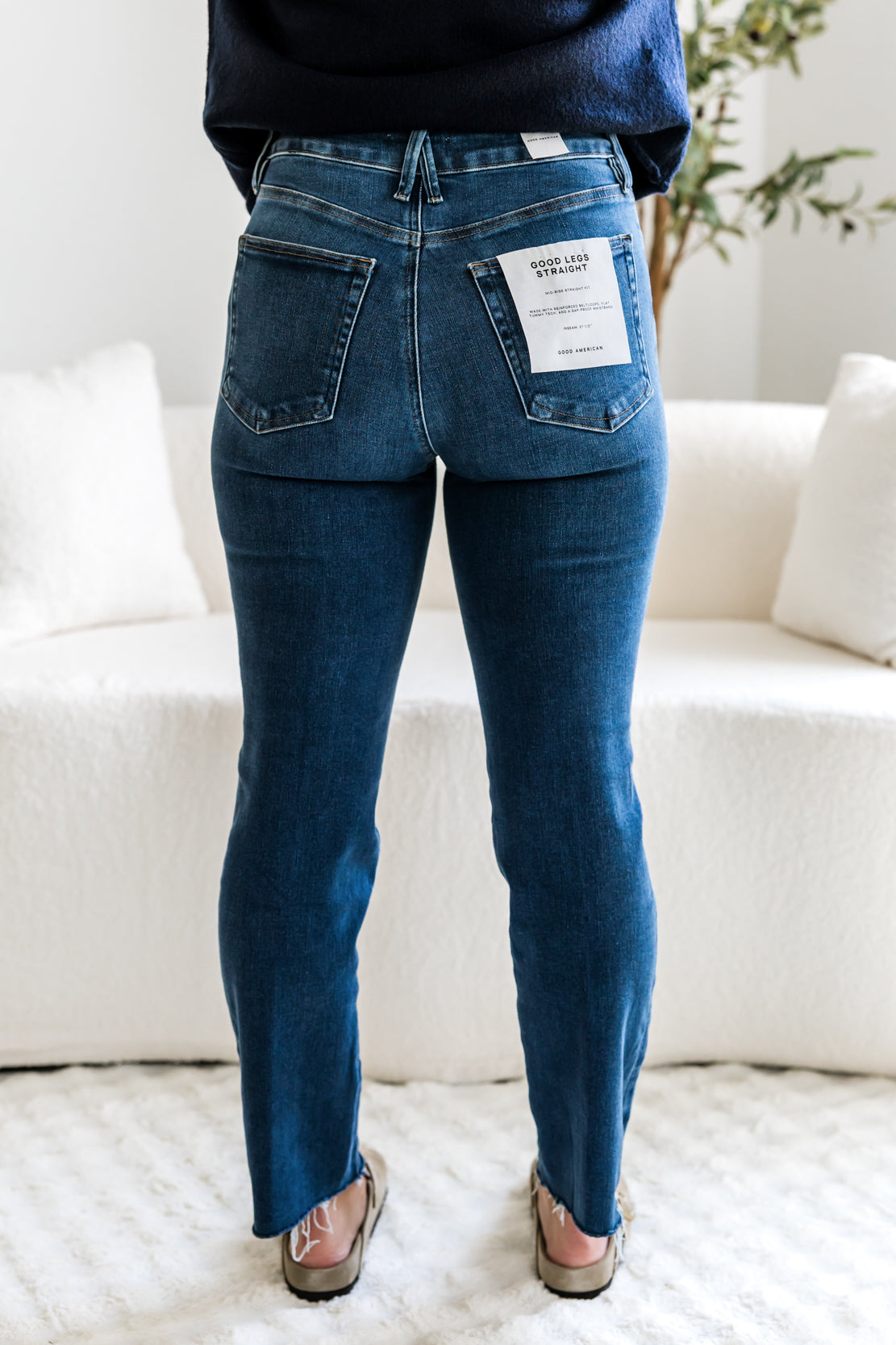 Soft Tech Good Legs Straight Jeans | Indigo