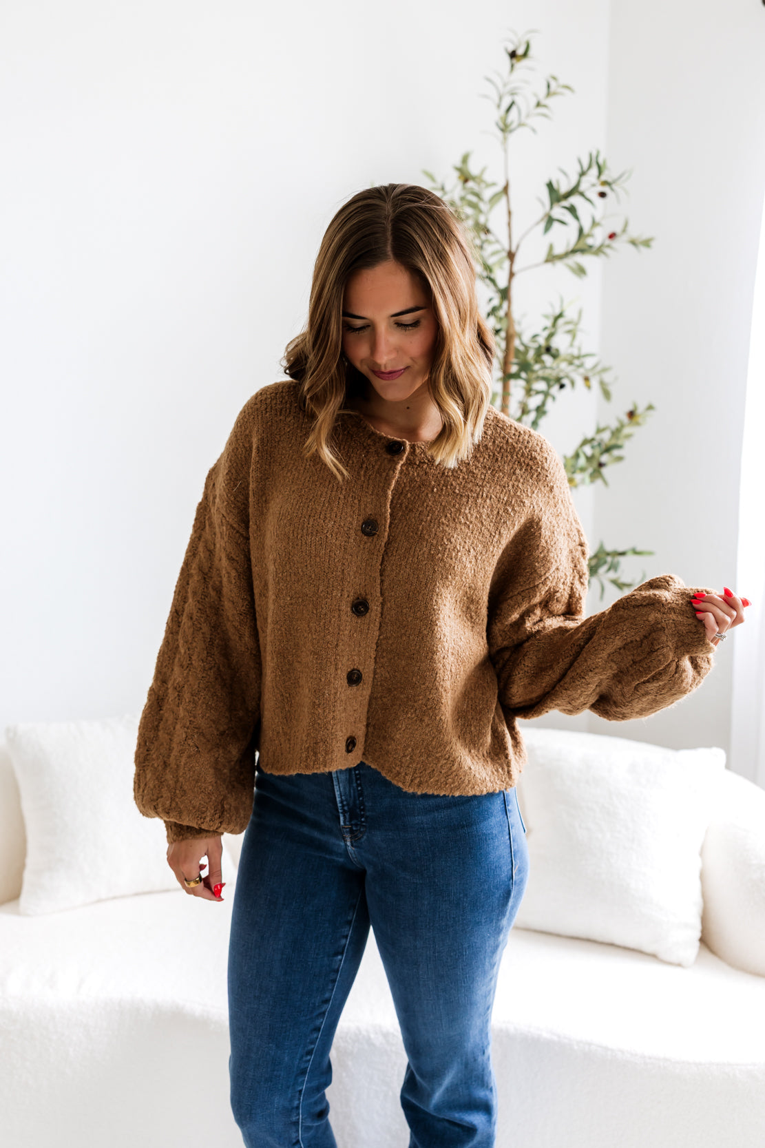 Thistle Cardi | Macadmia