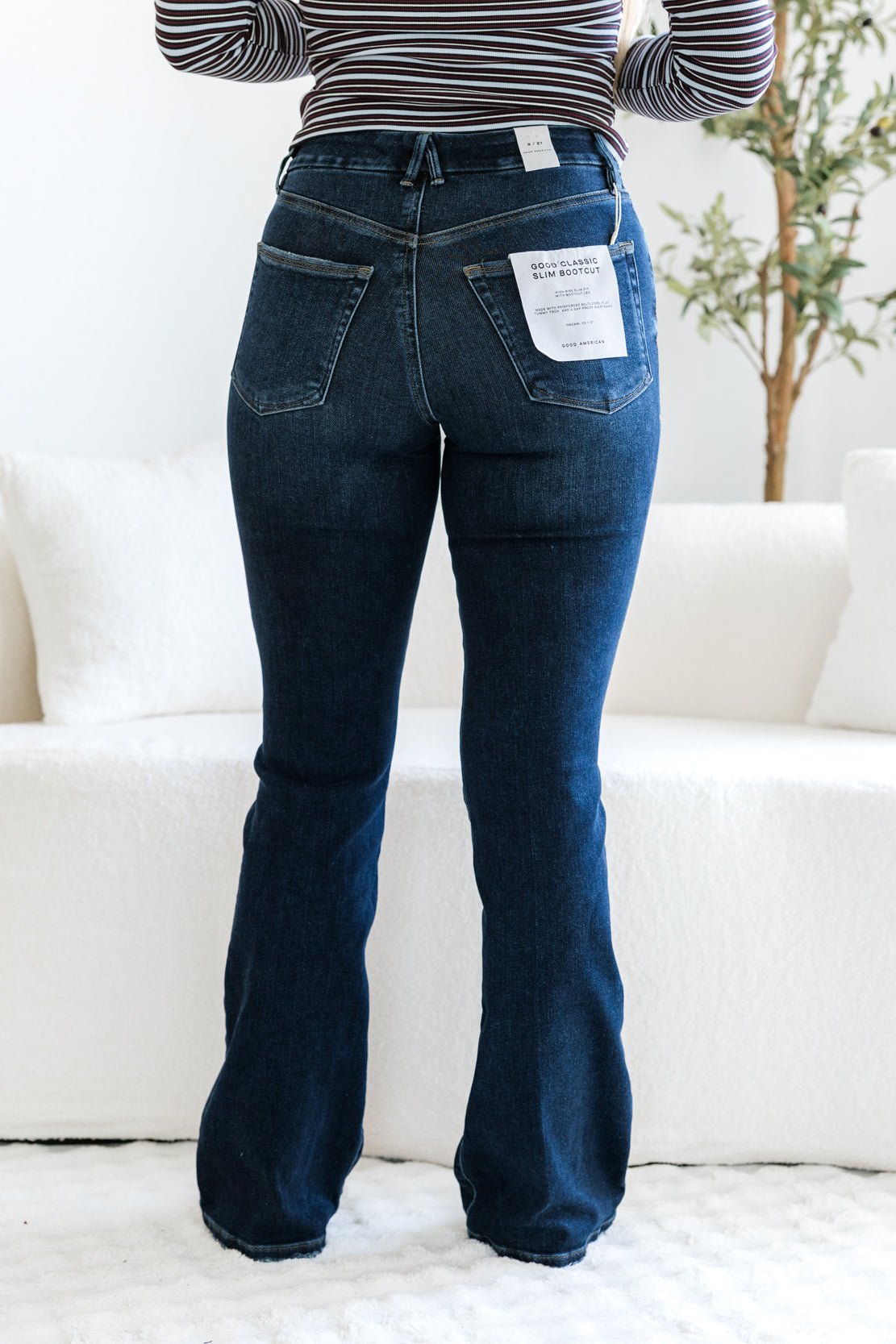 Soft Tech Good Classic Bootcut Jeans | Indigo