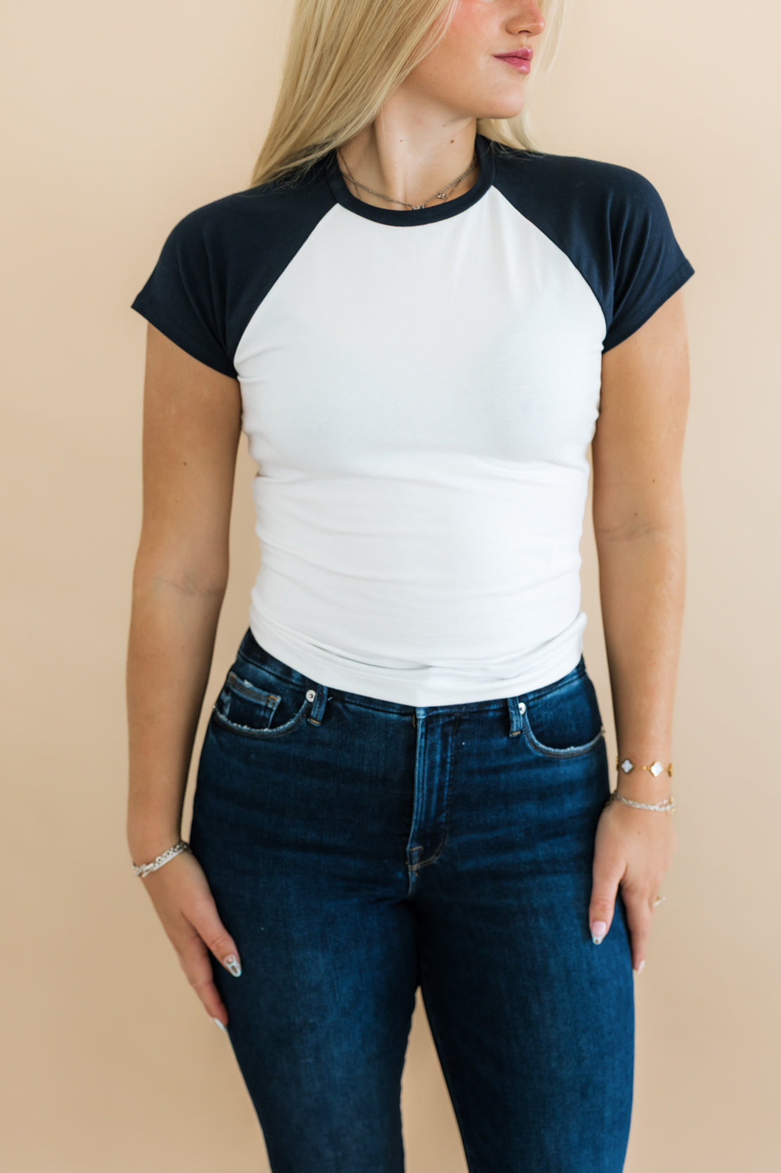 The Raglan Tee | Chalk