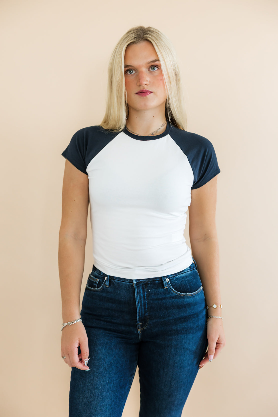 The Raglan Tee | Chalk