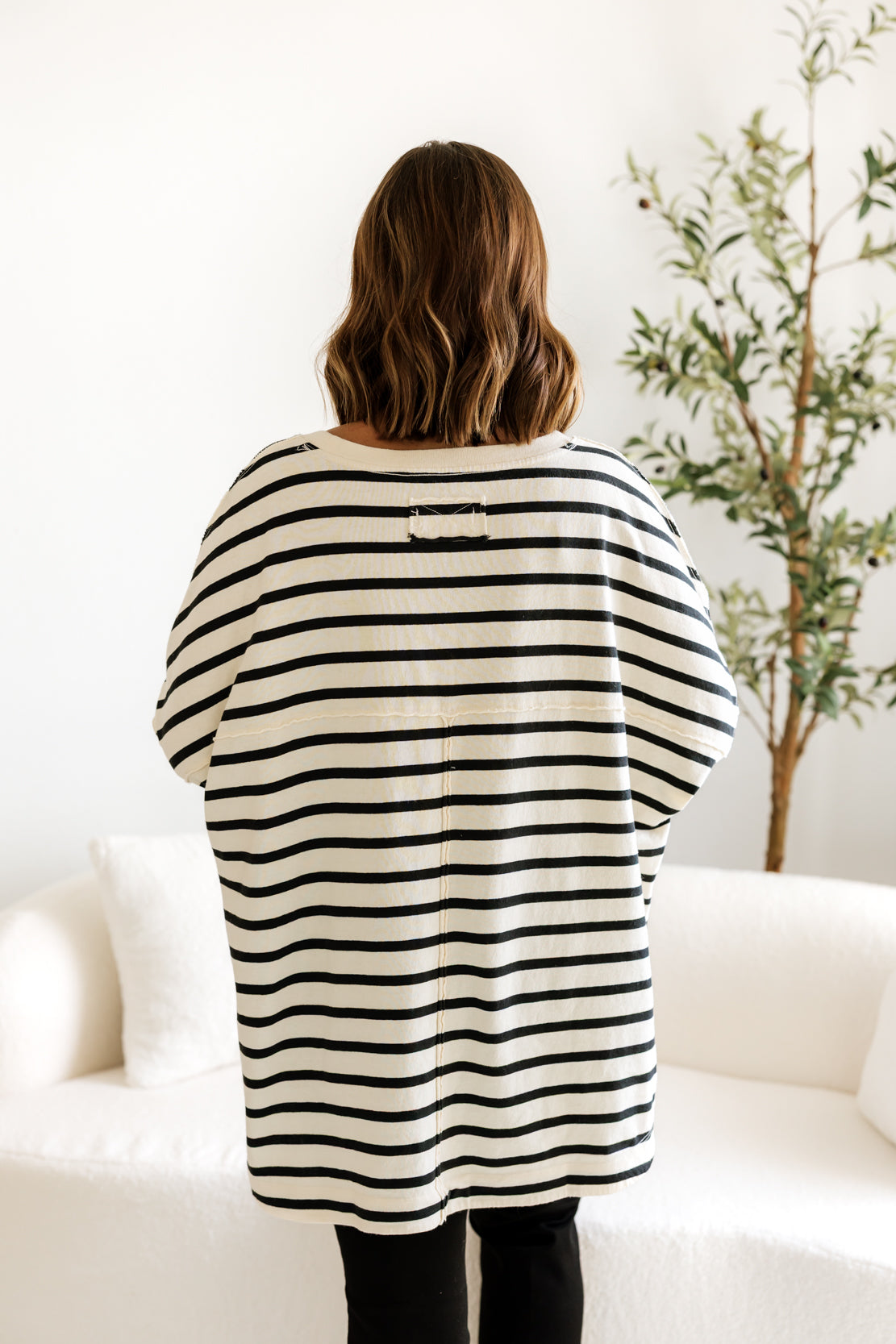 We The Free Two Sense Long Sleeve Top | Ivory Combo