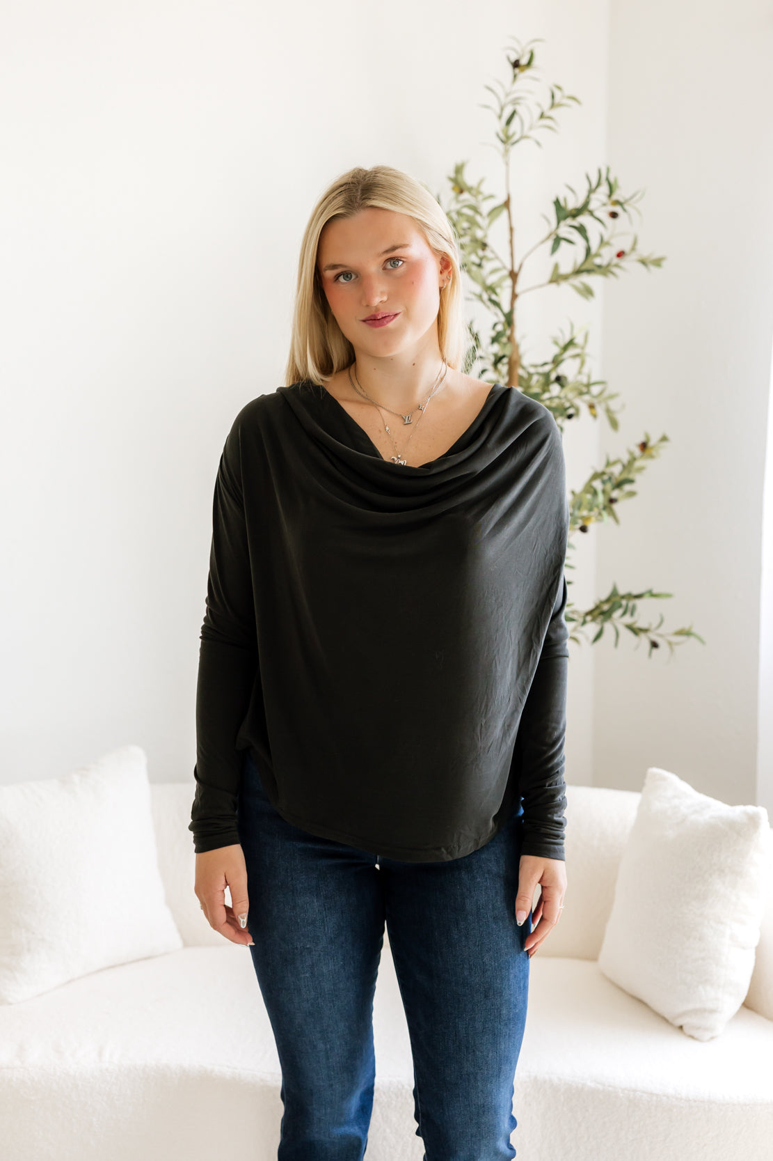 Jane Long Sleeve | Black