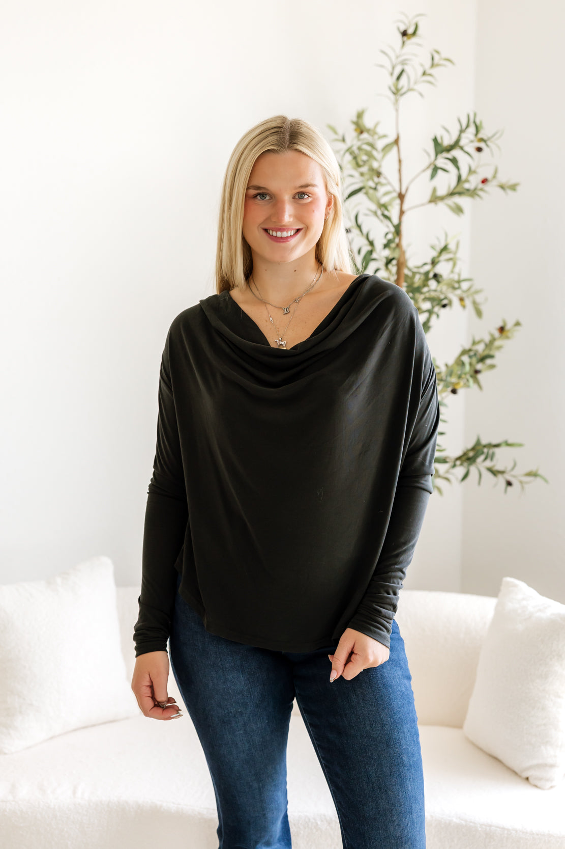Jane Long Sleeve | Black