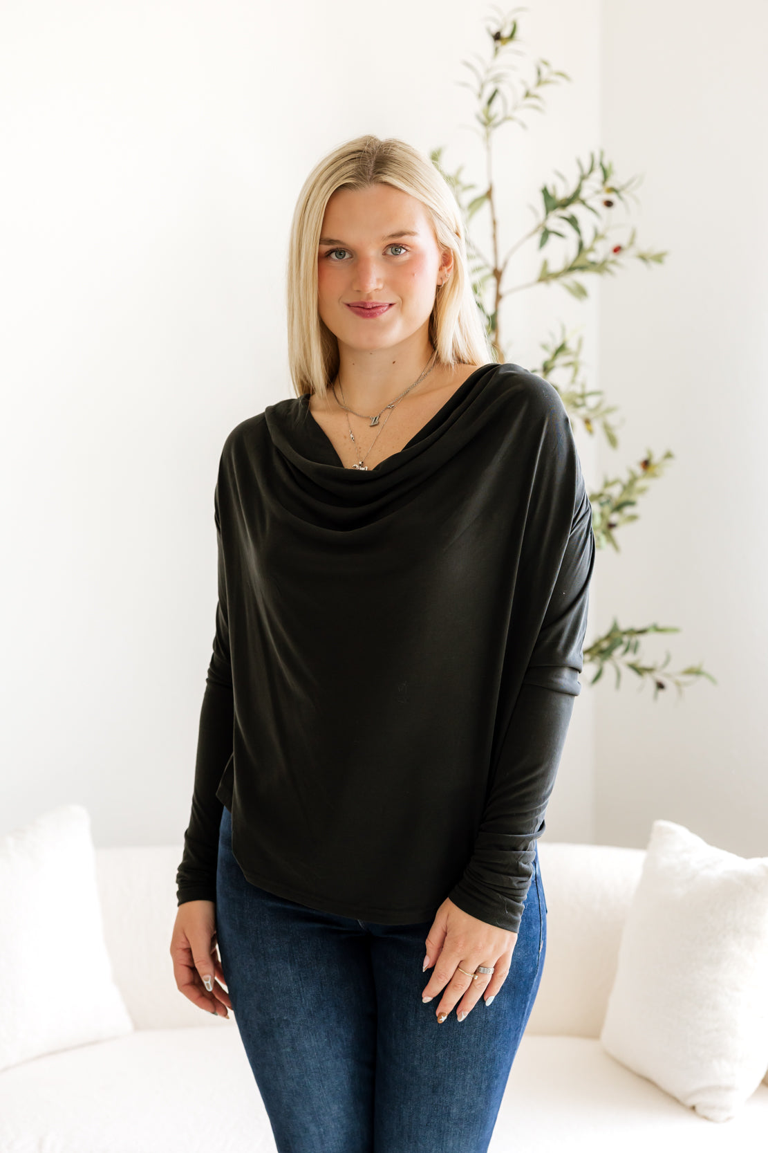 Jane Long Sleeve | Black
