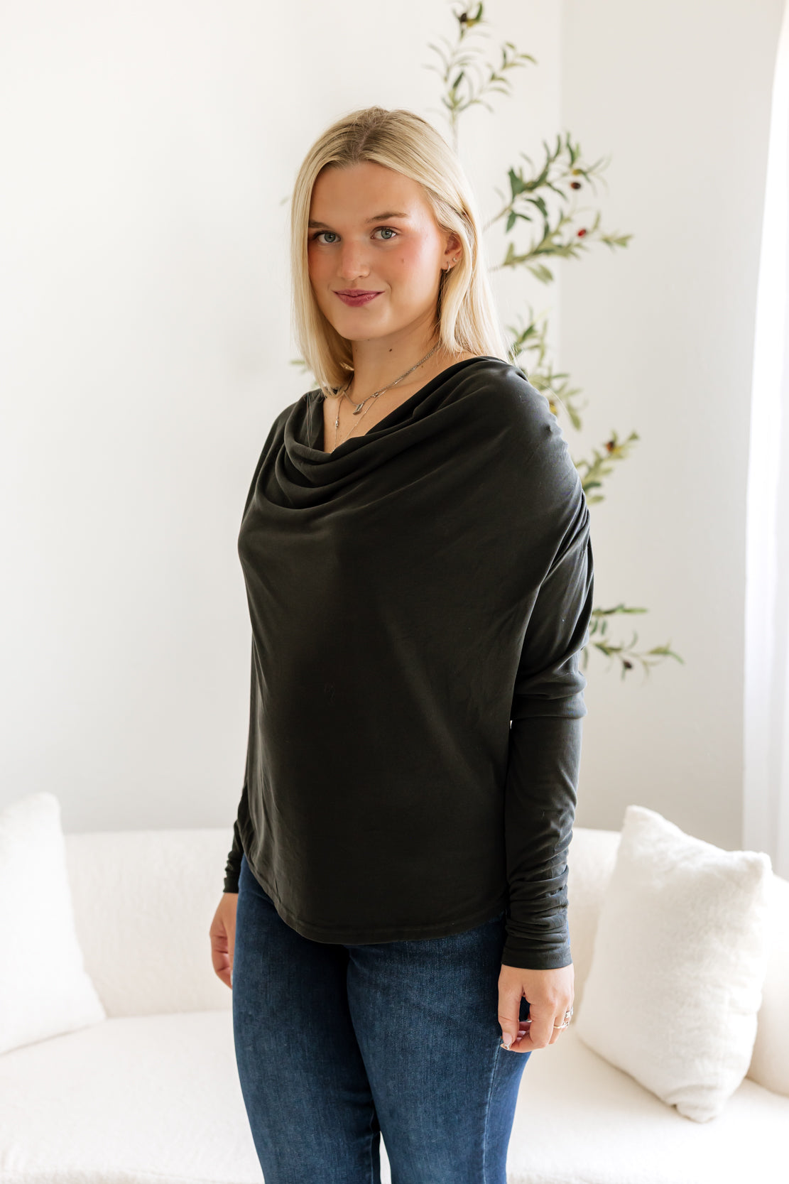 Jane Long Sleeve | Black
