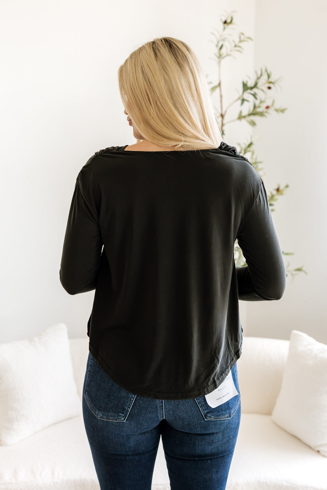 Jane Long Sleeve | Black