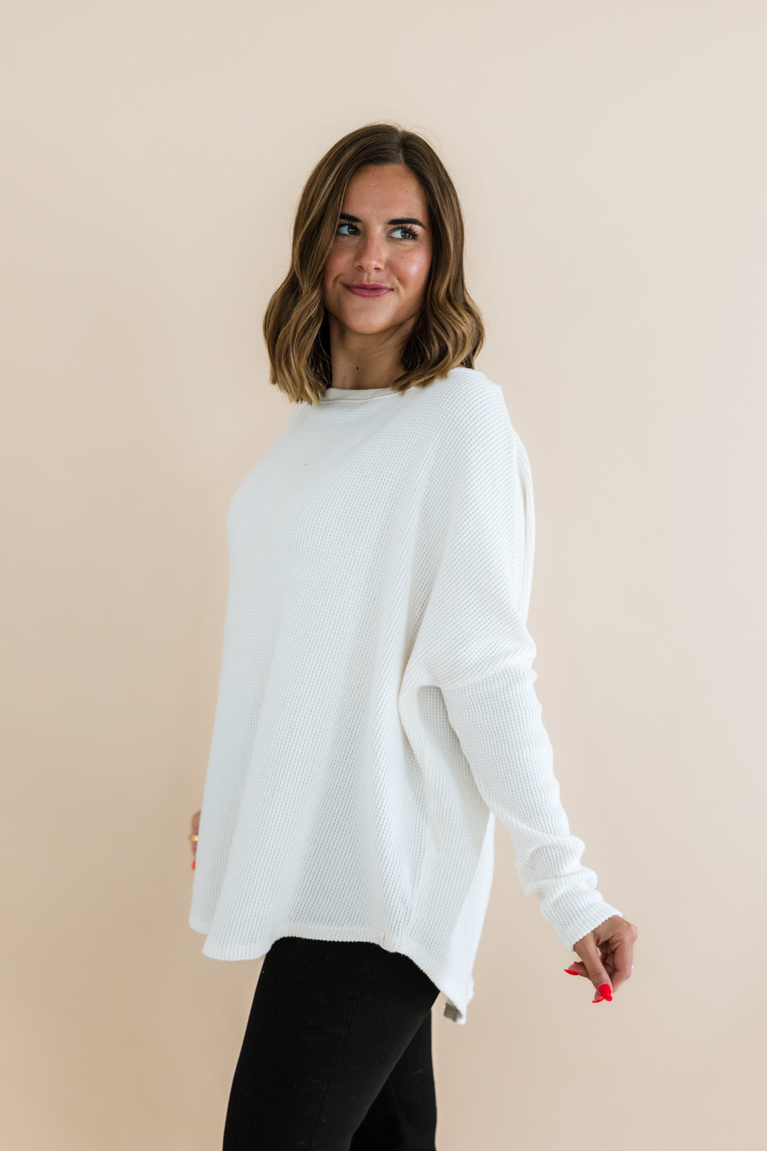 We The Free Latte Blues Solid Thermal | Sugar Swizzle