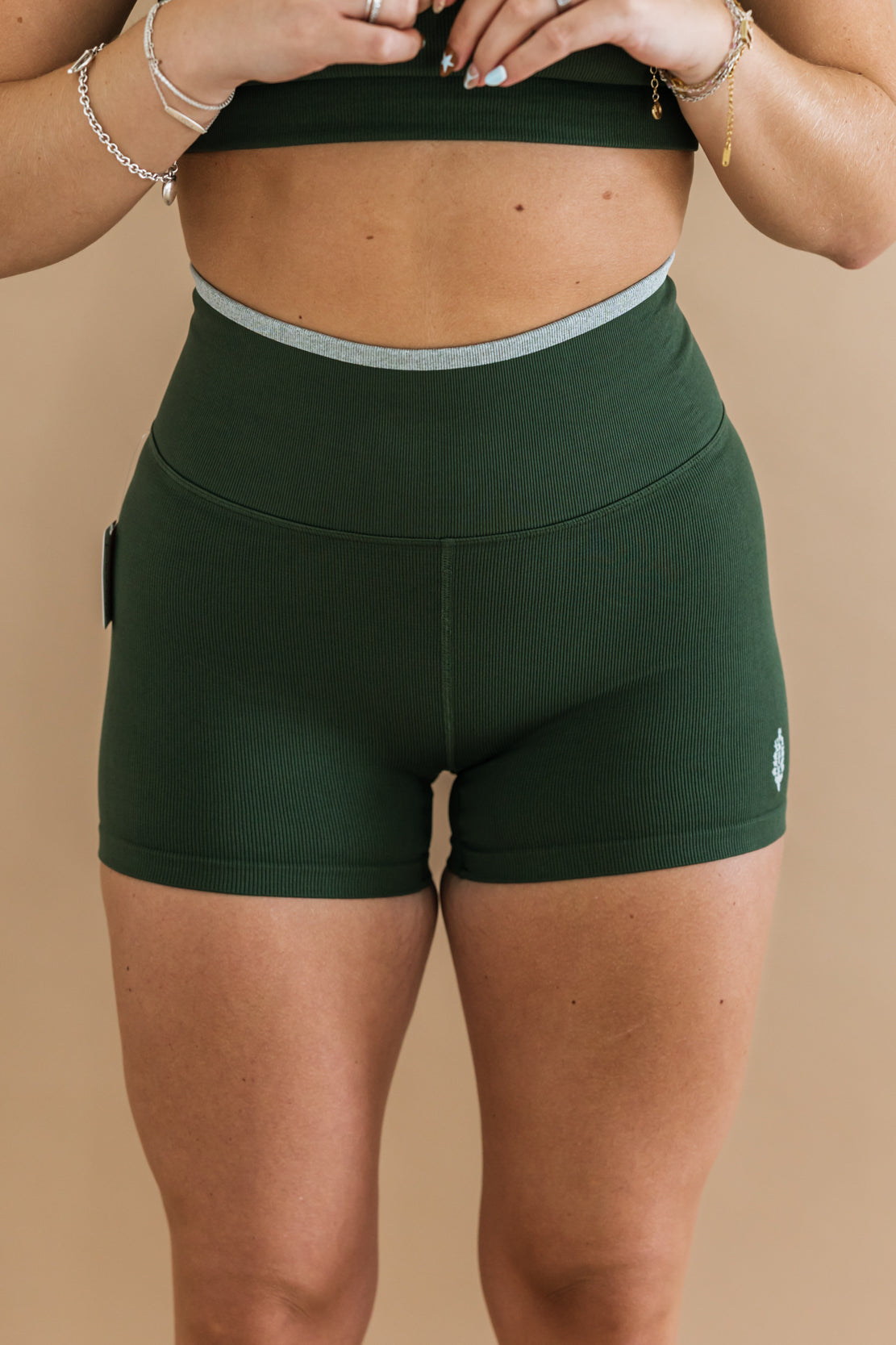Tighten Up Foldover Short | Ivy