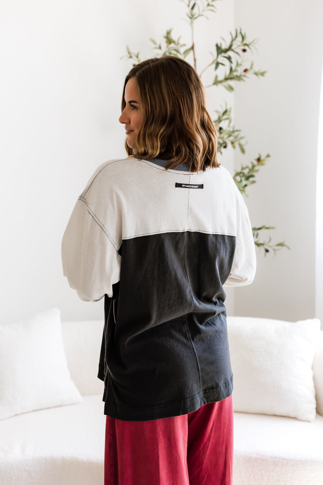 Hustle Layer Graphic Colorblock | Black/White Combo