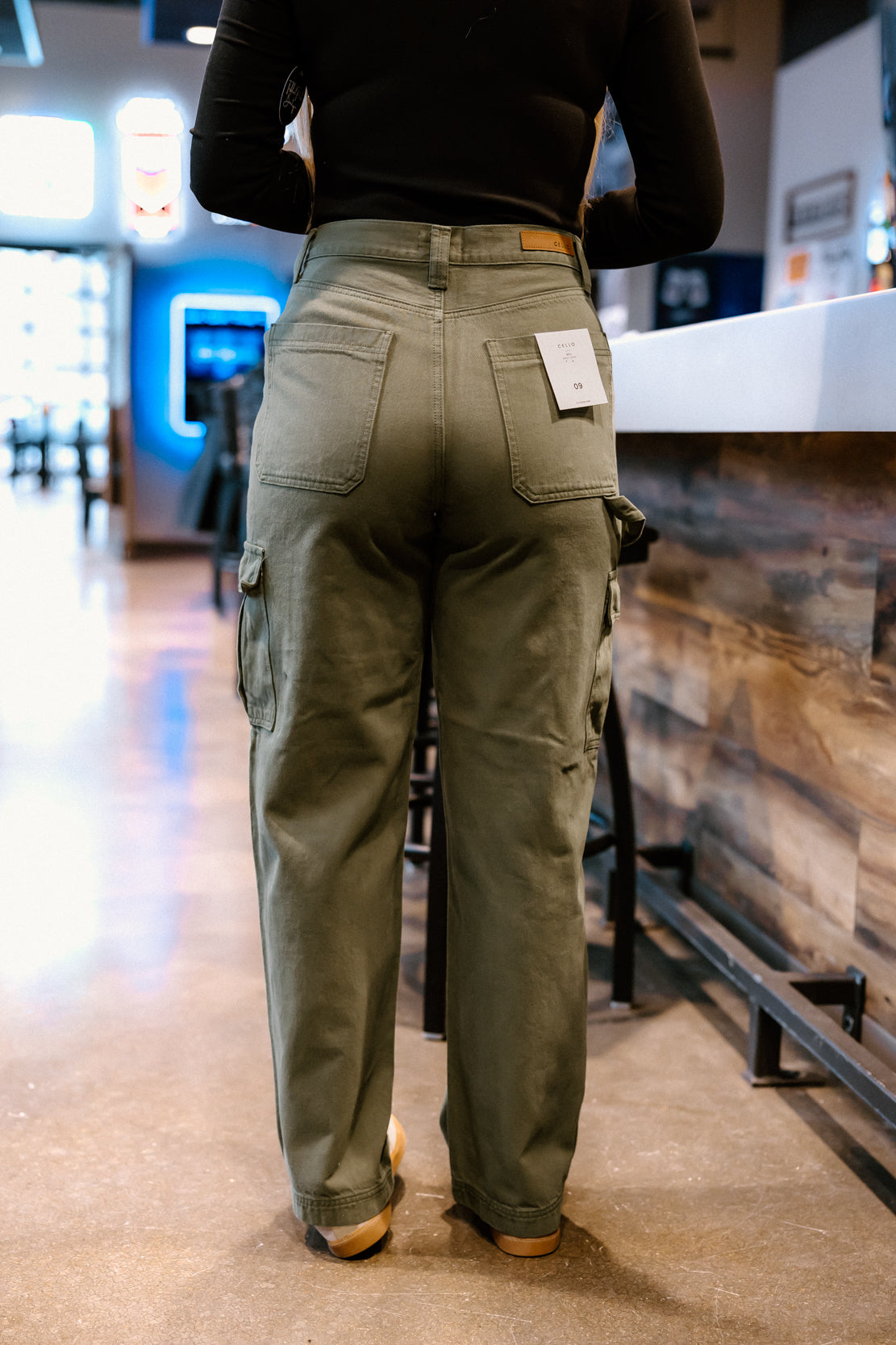 Indy High Rise Cargo Pants | Pine