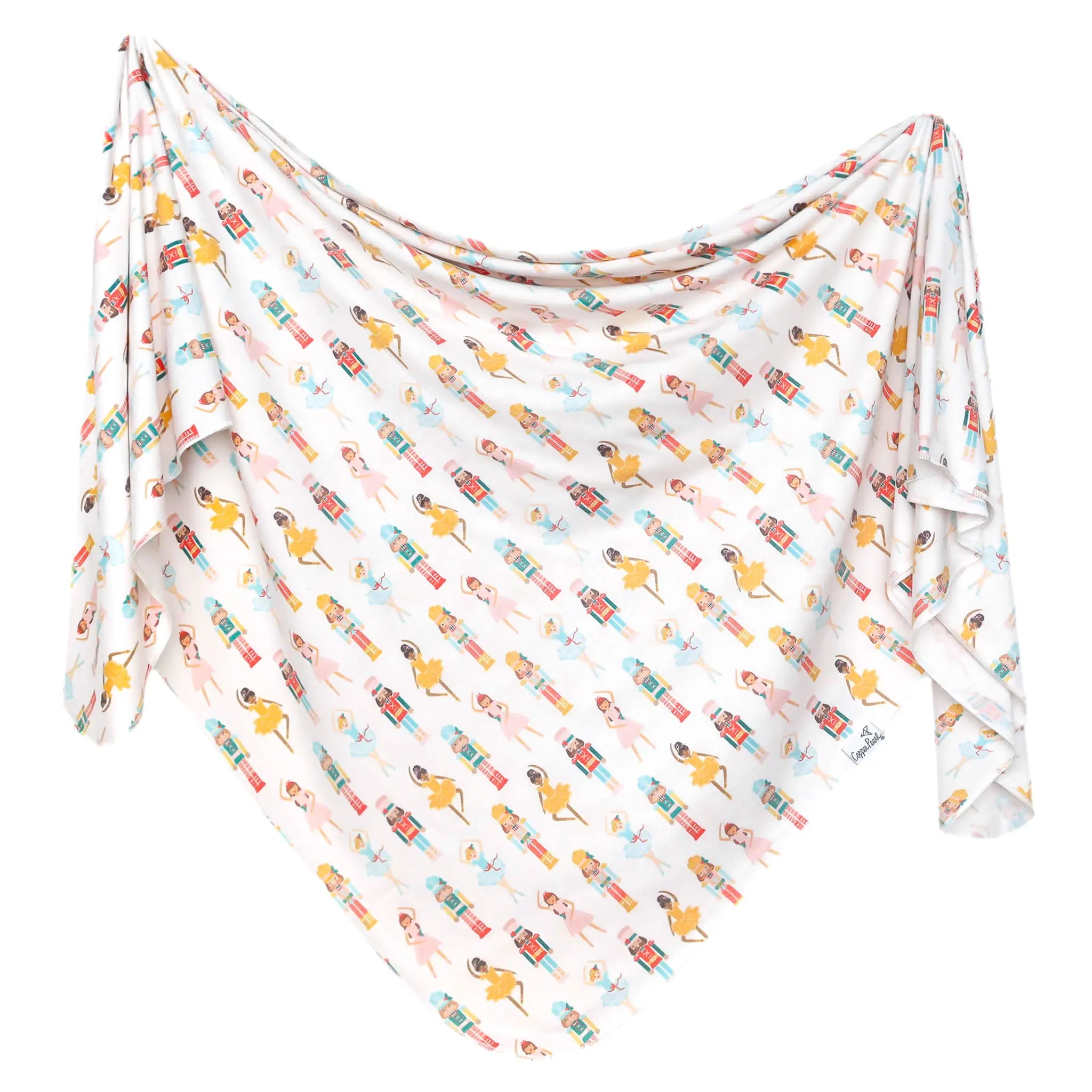 Copper Pearl Knit Swaddle Blanket | Juliet