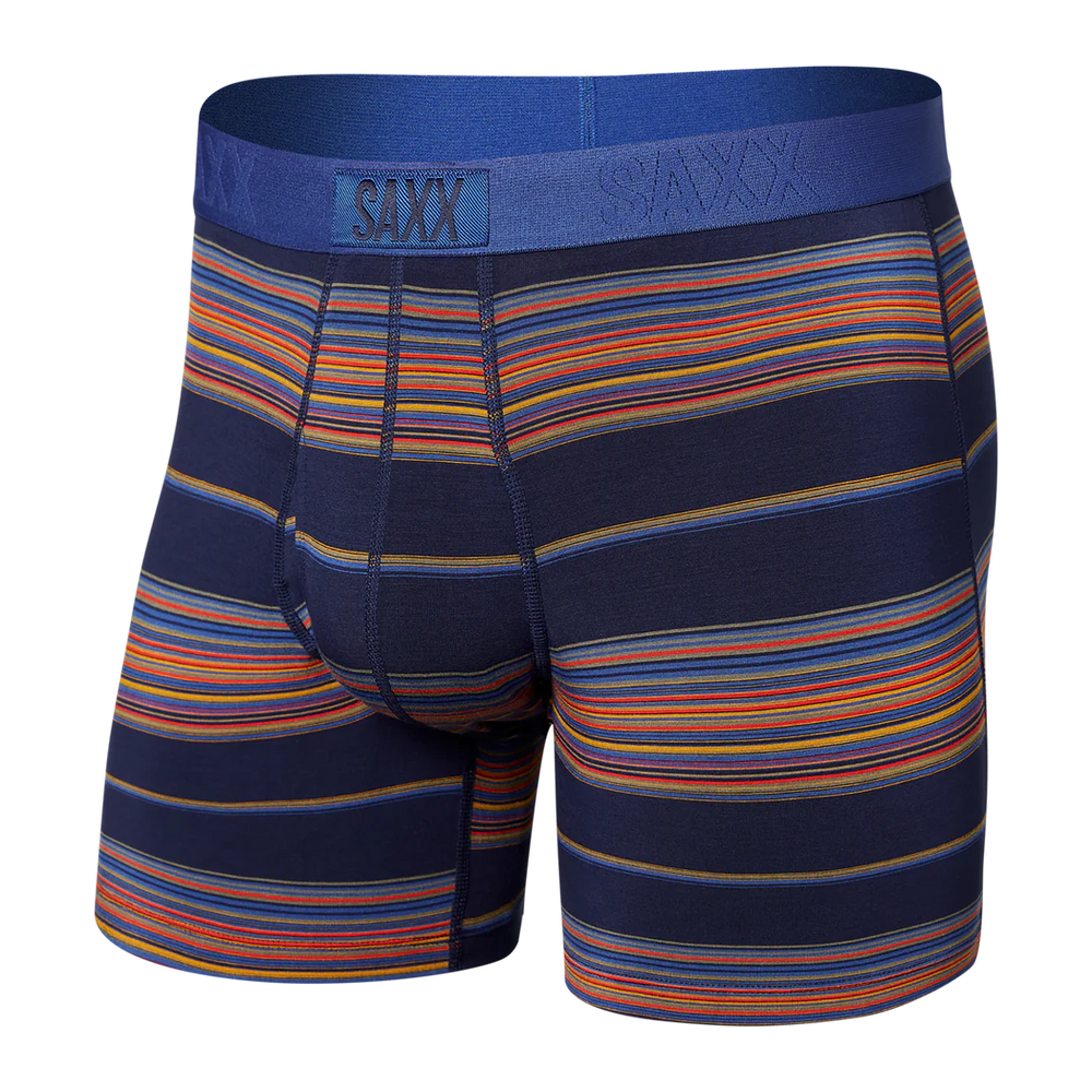 
                      
                        Ultra Super Soft Boxer Brief | Horizon Navy Stripe
                      
                    