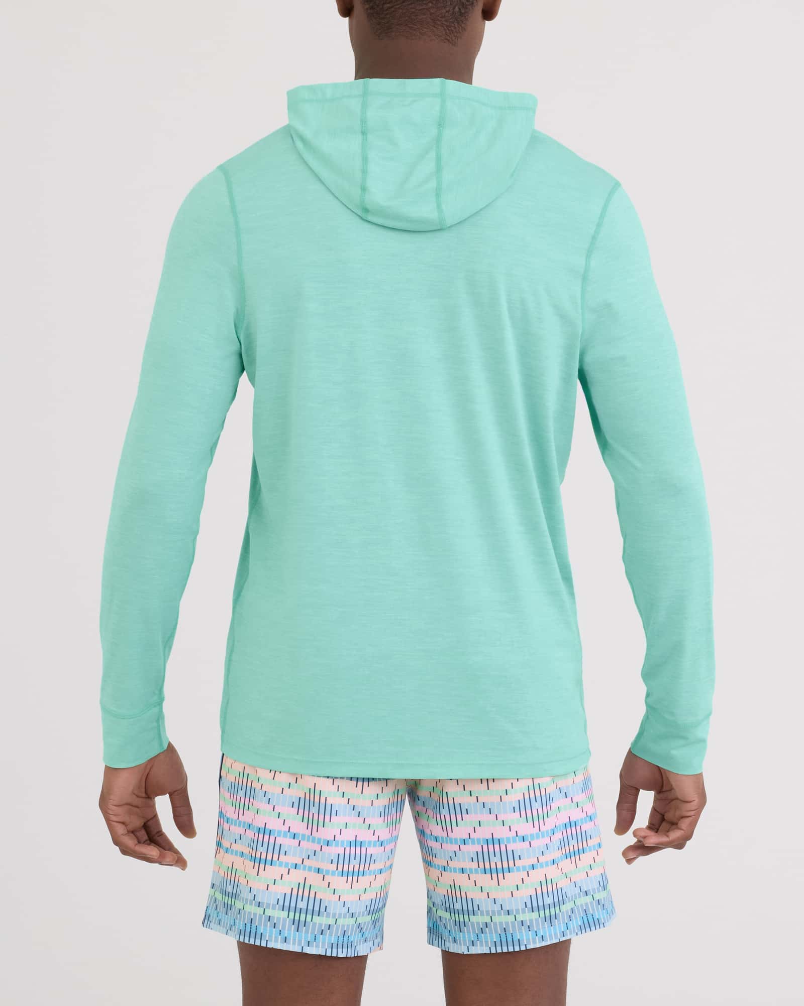 Men's DropTemp All Day Cooling Hoodie | Mint Jelly Heather