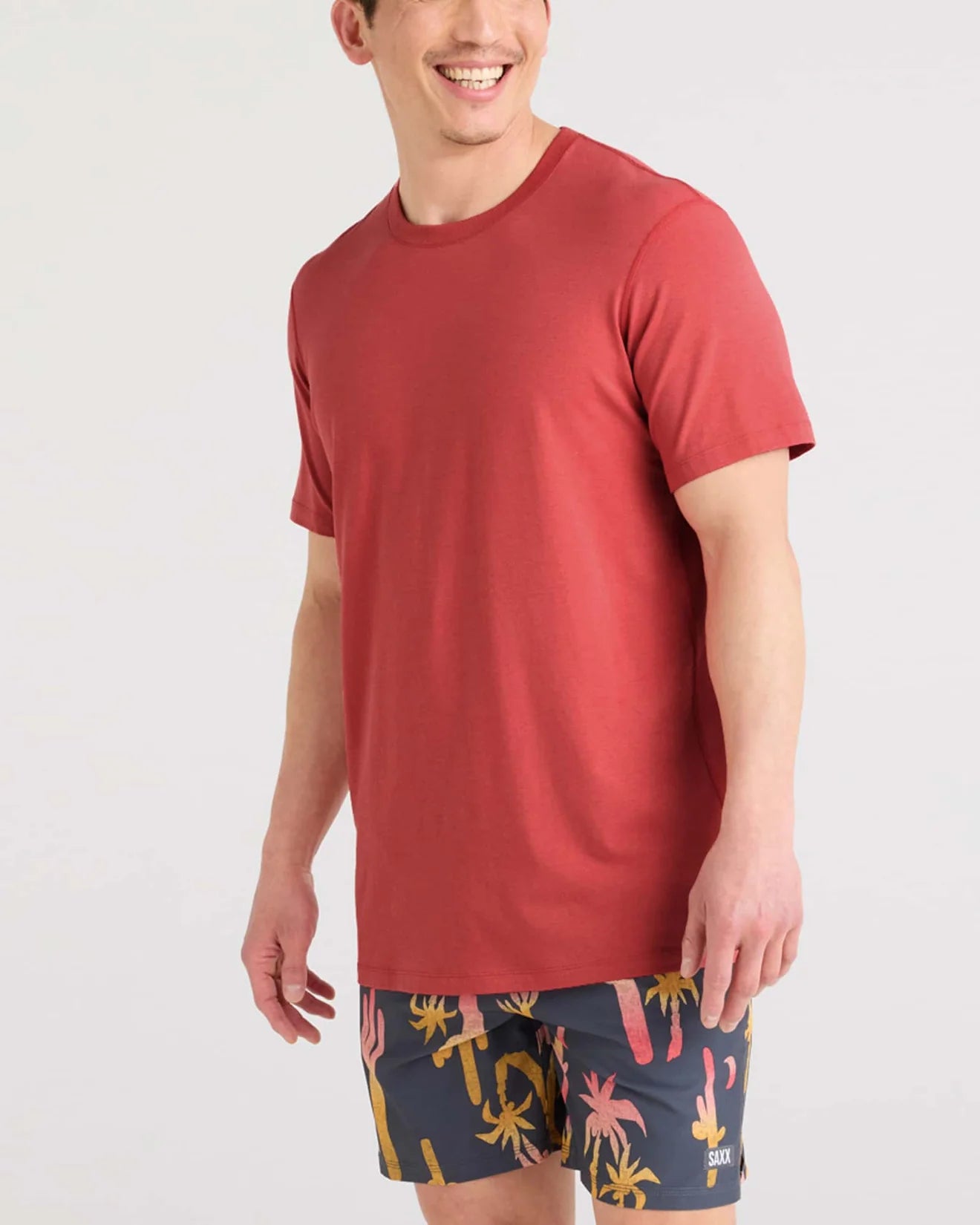 Men's Droptemp Cooling Cotton Tee | Mineral Red