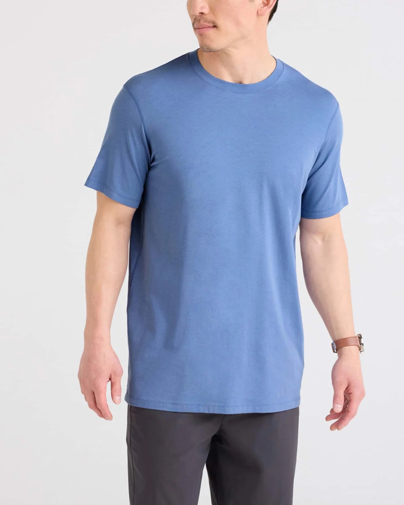 Men's Droptemp Cooling Cotton Tee | Tidal Blue